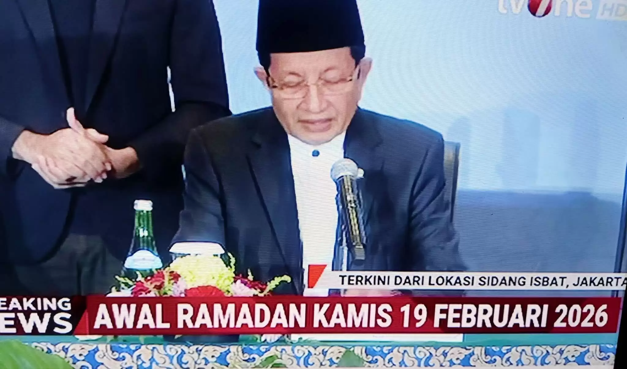 Hasil Sidang Isbat: 1 Ramadan 1447 H Jatuh pada Kamis, 19 Februari 2026