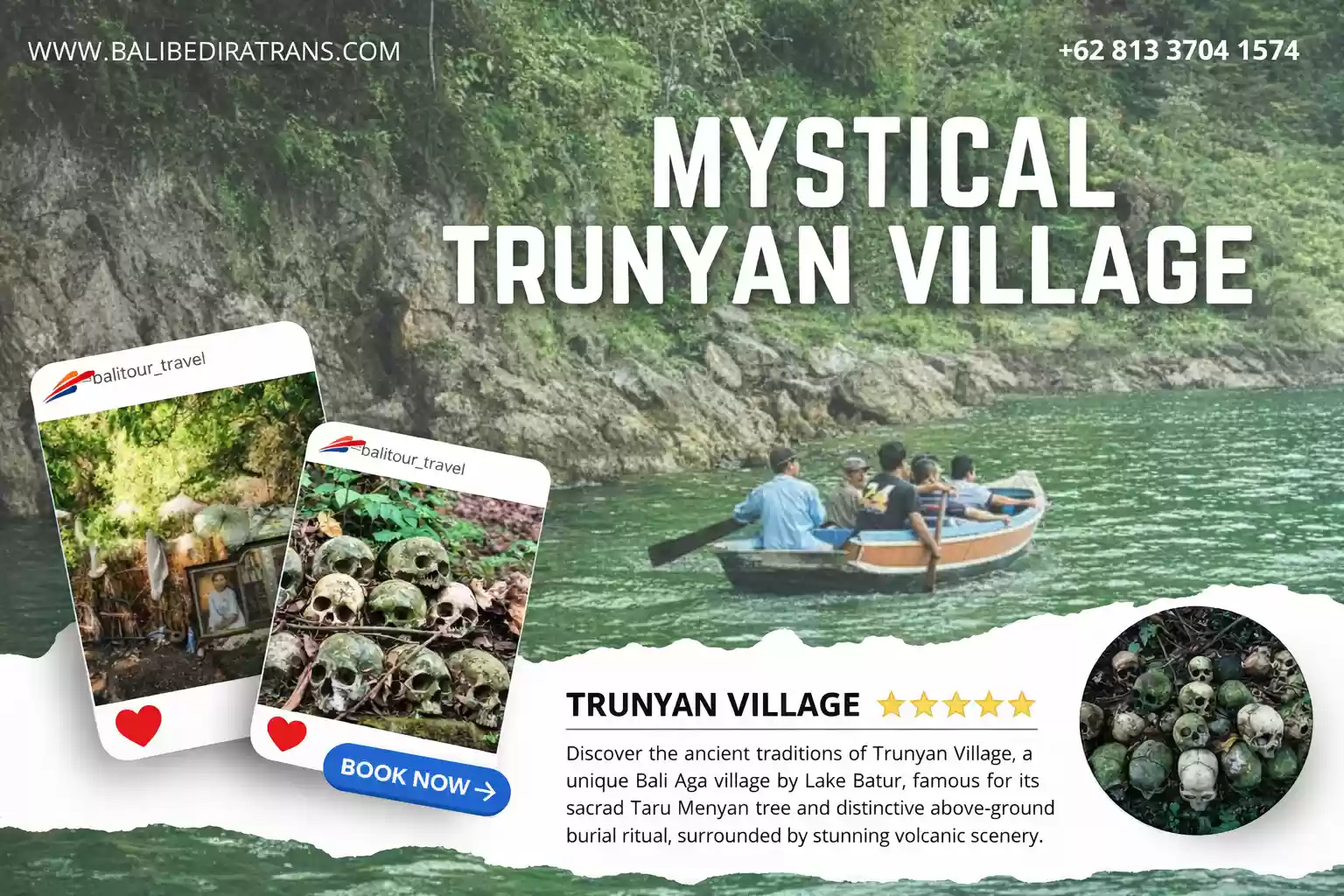 Trunyan Heritage and Lake Batur Experience