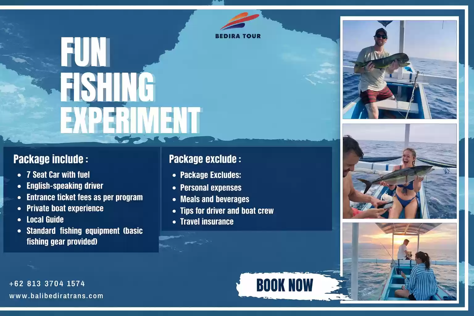 Bali Ocean Fun Fishing Experience