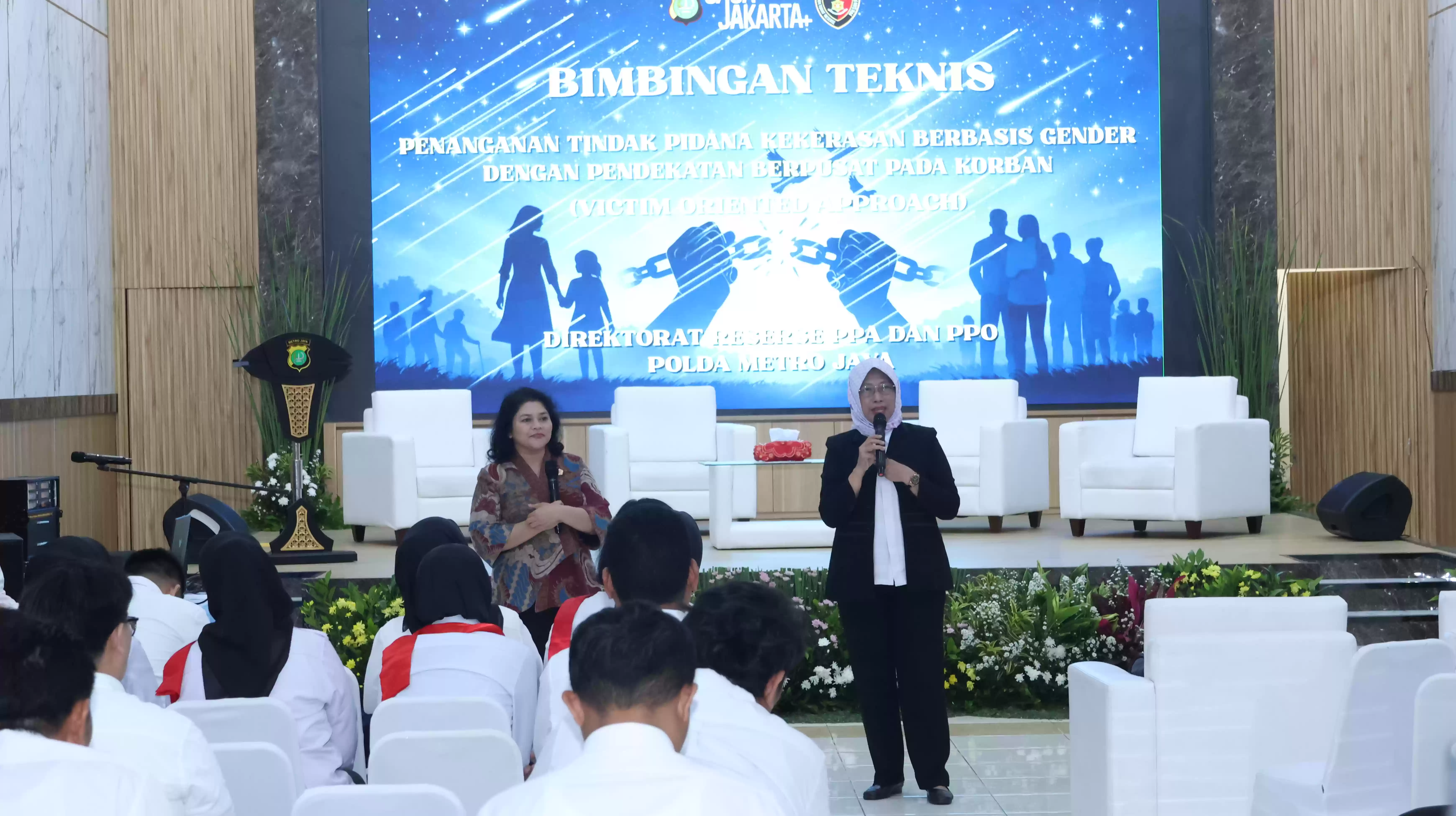Bimbingan Teknik Penanganan Kekerasan Berbasis Gender bagi Penyidik PPA PPO Polda Metro Jaya Bersama WCR