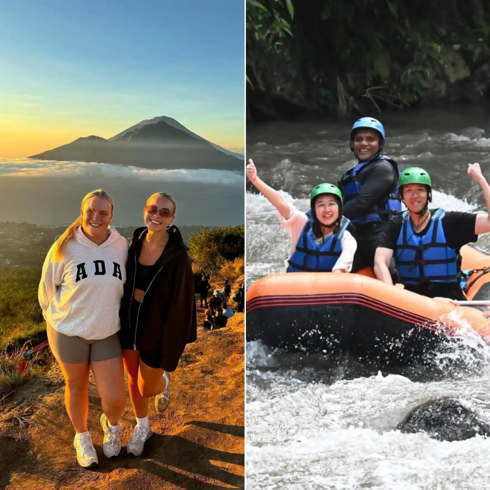 Ubud Quad Bike, White Water Rafting & Mount Batur Sunrise Trekking Tour