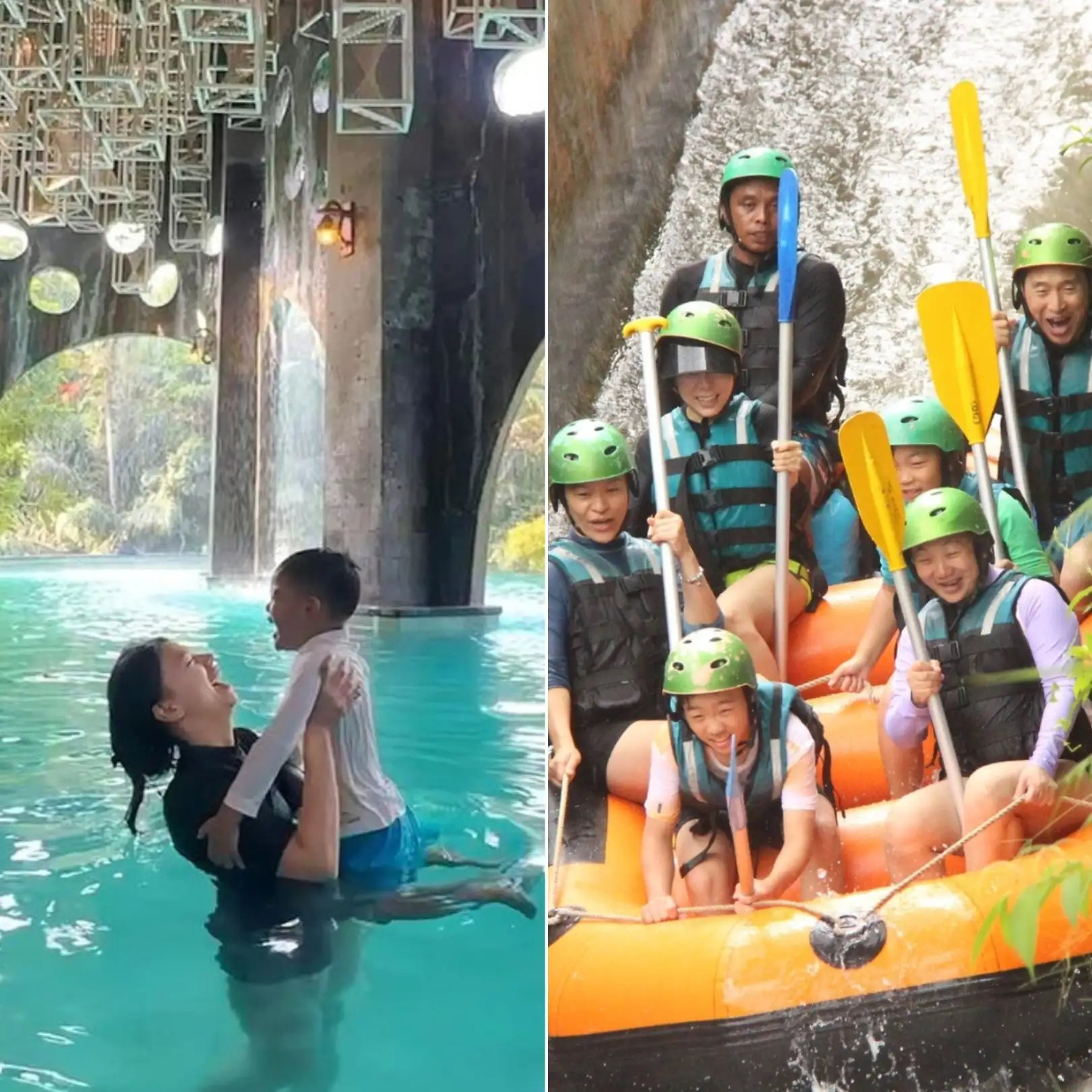 Ubud Quad Bike, White Water Rafting & Tlaga Singha Infinity Pool Day Tour