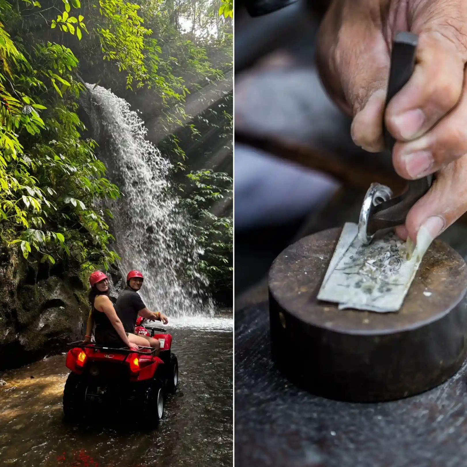 Bali Quad Bike Adventure & Ubud Art Village Shopping Tour