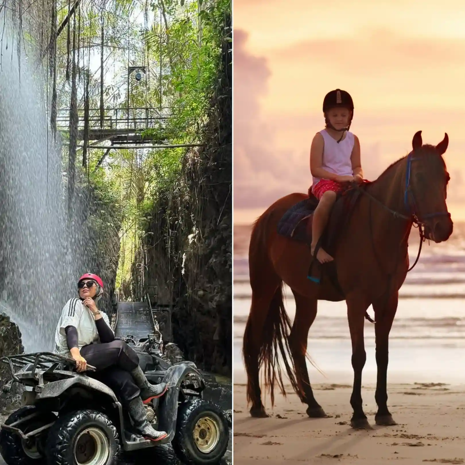 Ubud Quad Bike Adventure & Horse Riding on Bali’s Black Sand Beach