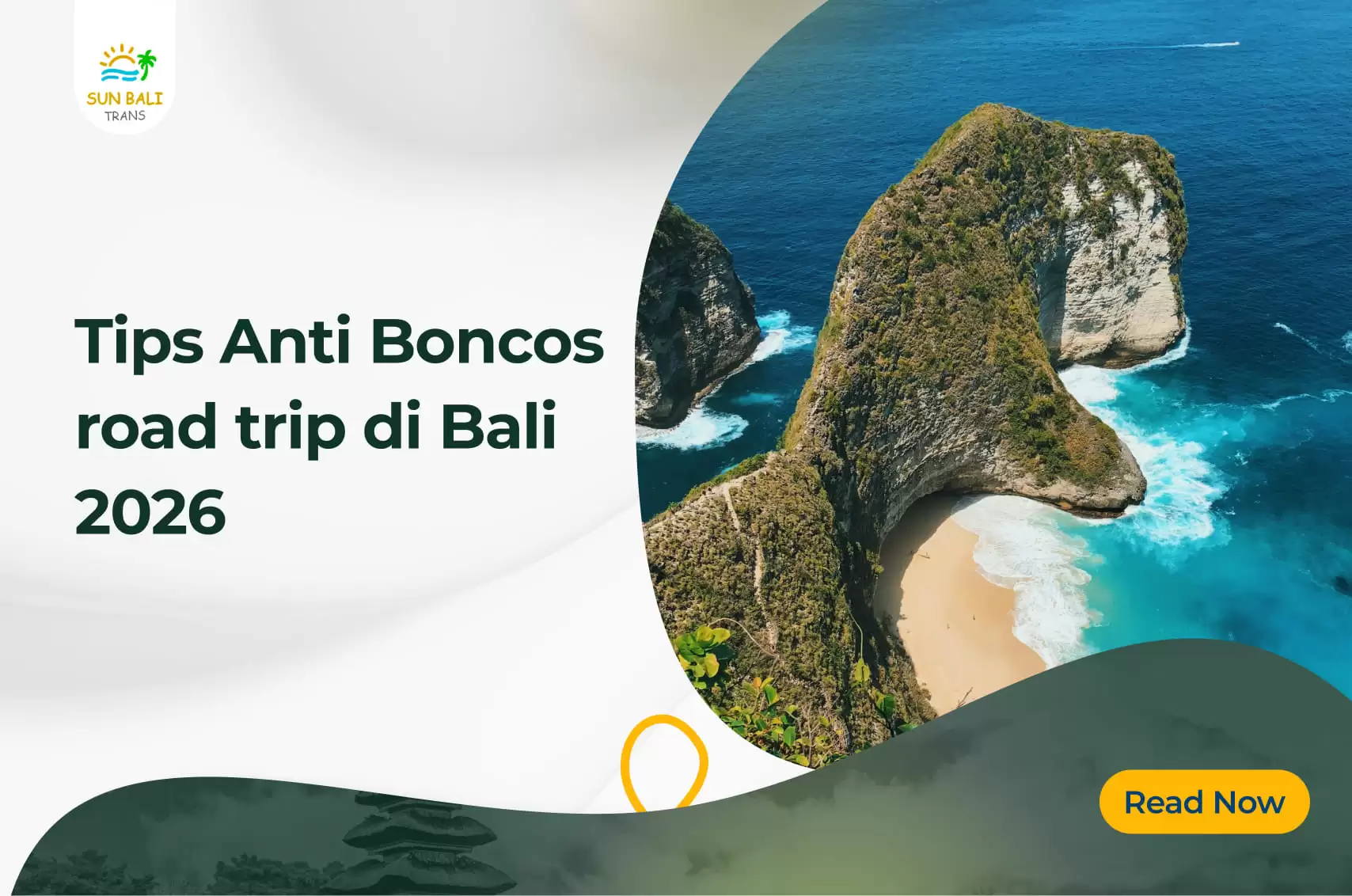 Tips Anti Boncos road trip di Bali