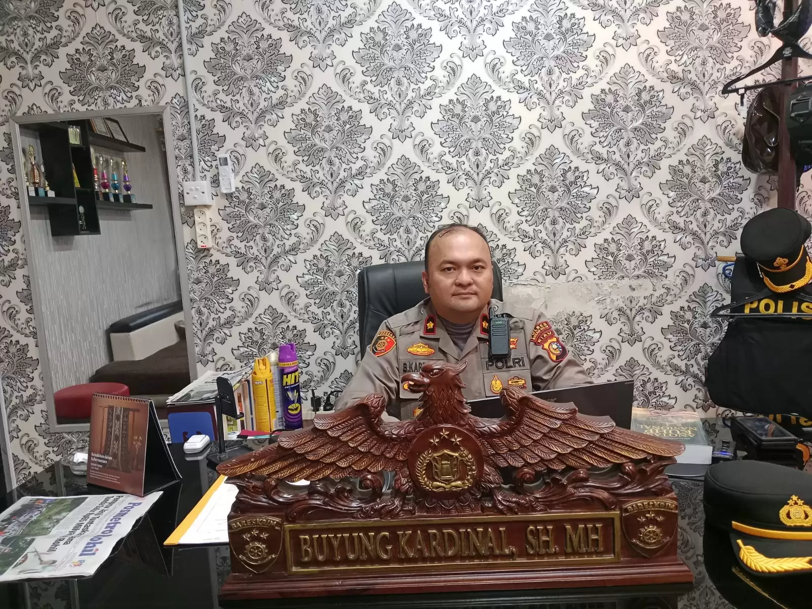 Kapolsek Bangko Buyung Kardinal Imbau Masyarakat Tingkatkan Kewaspadaan Jelang Idul Fitri 1447 H