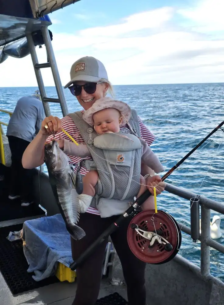 Blue Cod Fishing in Moeraki New Zealand