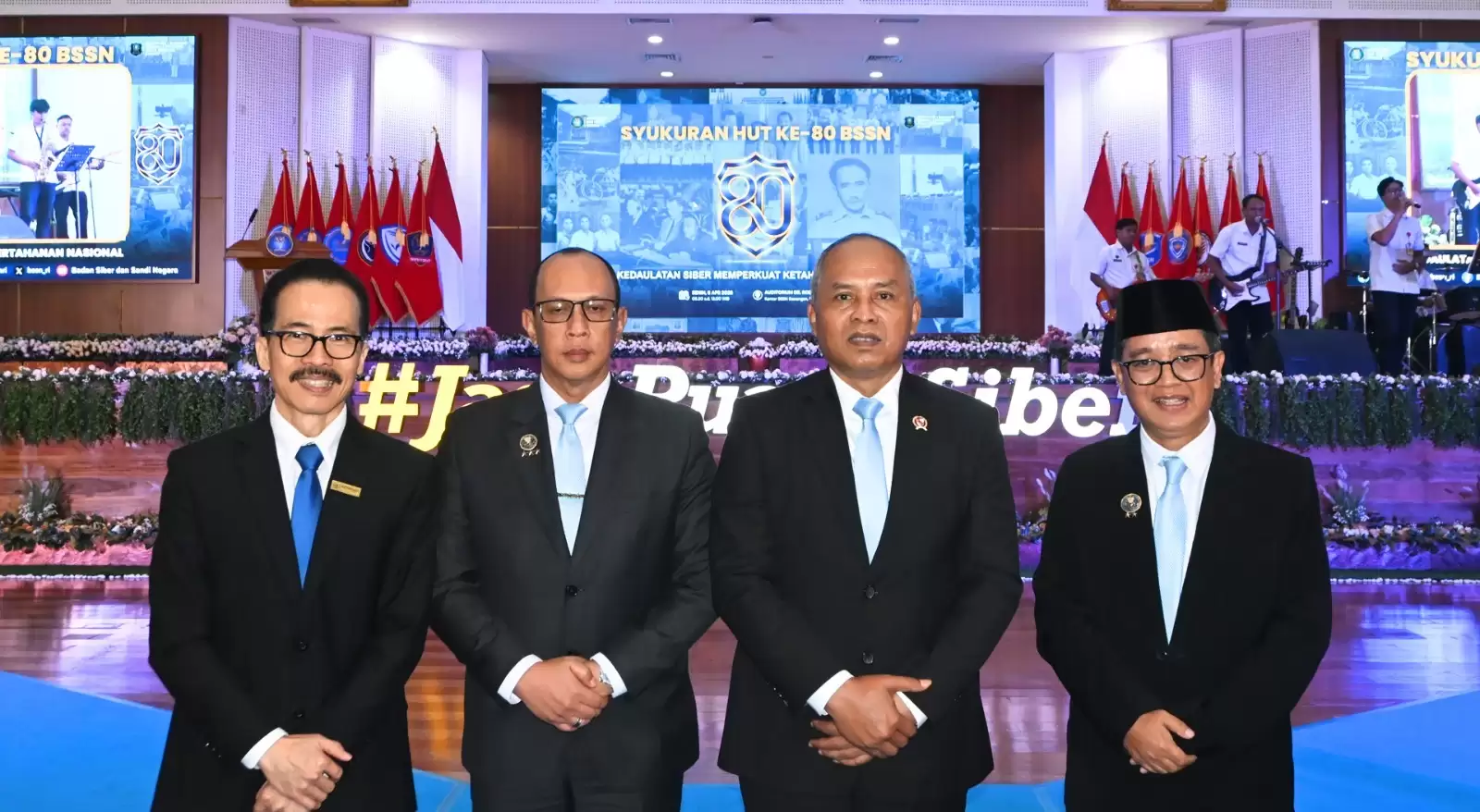 Ketum APTIKNAS dan APKOMINDO Hadiri HUT BSSN ke-80, Tegaskan Dukungan terhadap RUU KKS serta Penguatan Kolaborasi Nasional