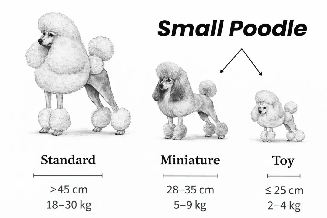 Ukuran Anjing Poodle