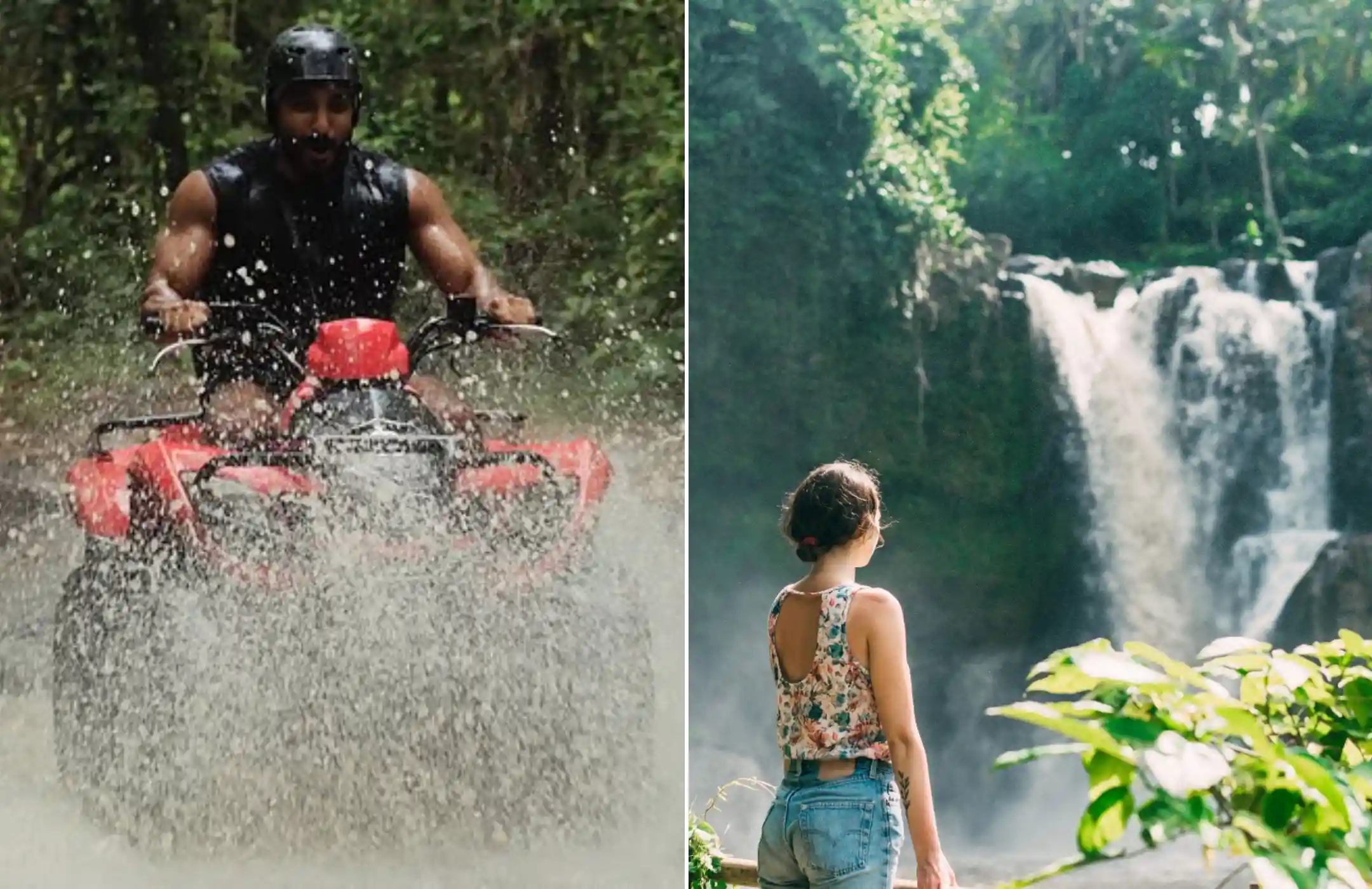 Ubud ATV and Tegenungan Waterfall Experience