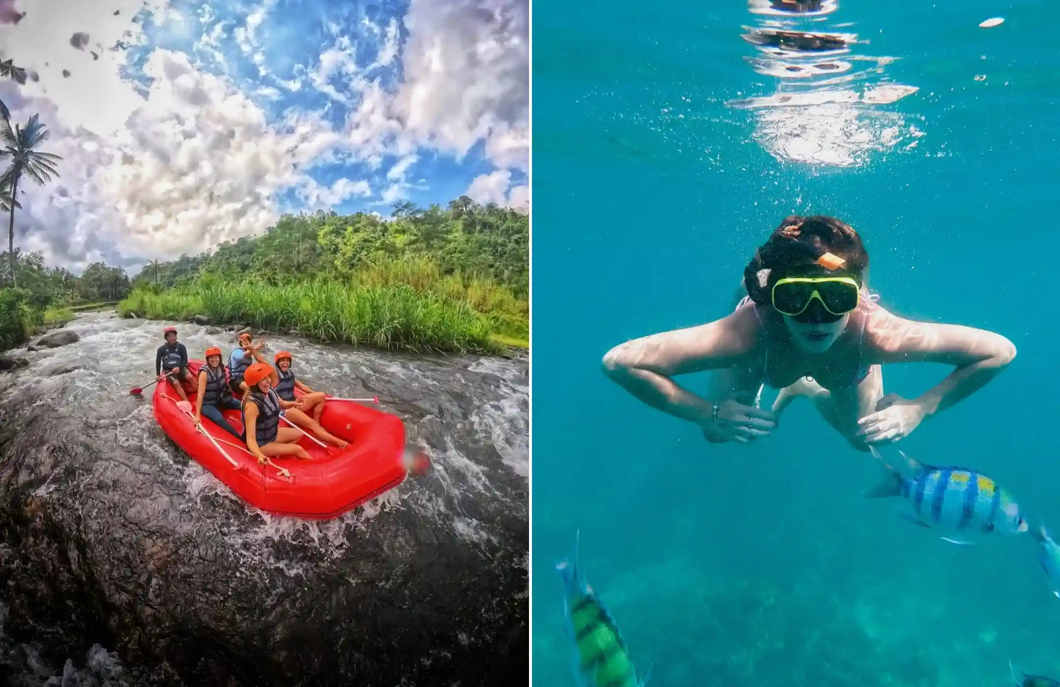 Rafting & Bloo Lagoon Snorkeling Escape