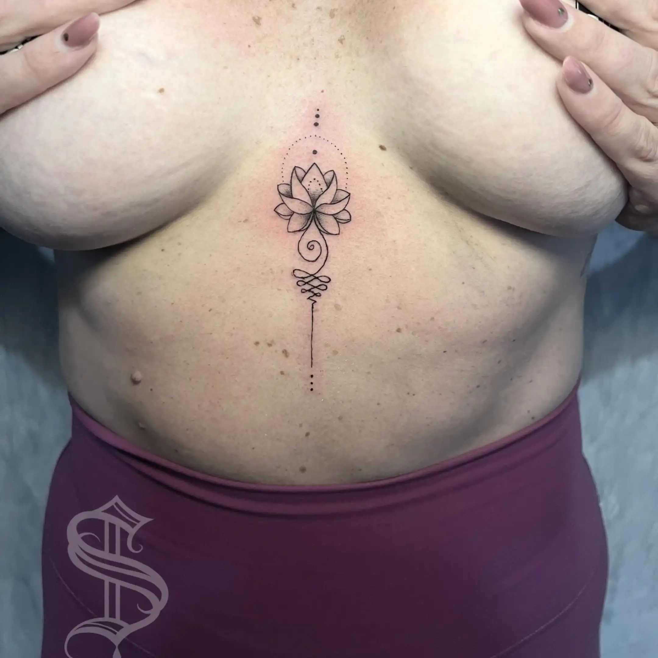 Sternum Tattoo
