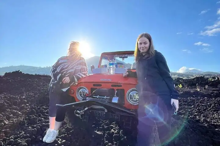 Mount Batur 4x4 Jeep Sunrise with Cepung Waterfall Delight Tour