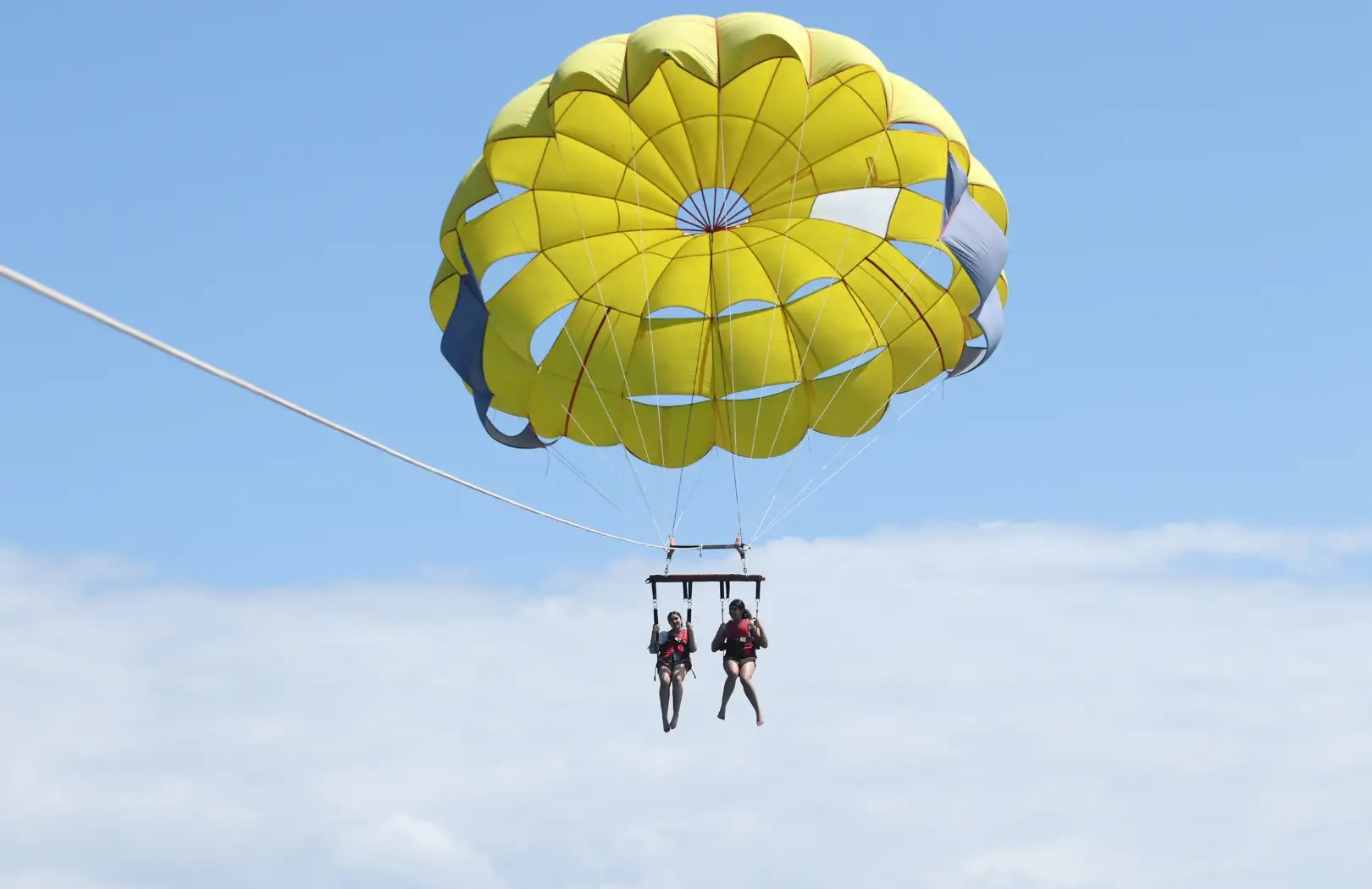 Nusa Dua Adventure: Parasailing, Jet Ski & Kecak Fire Dance