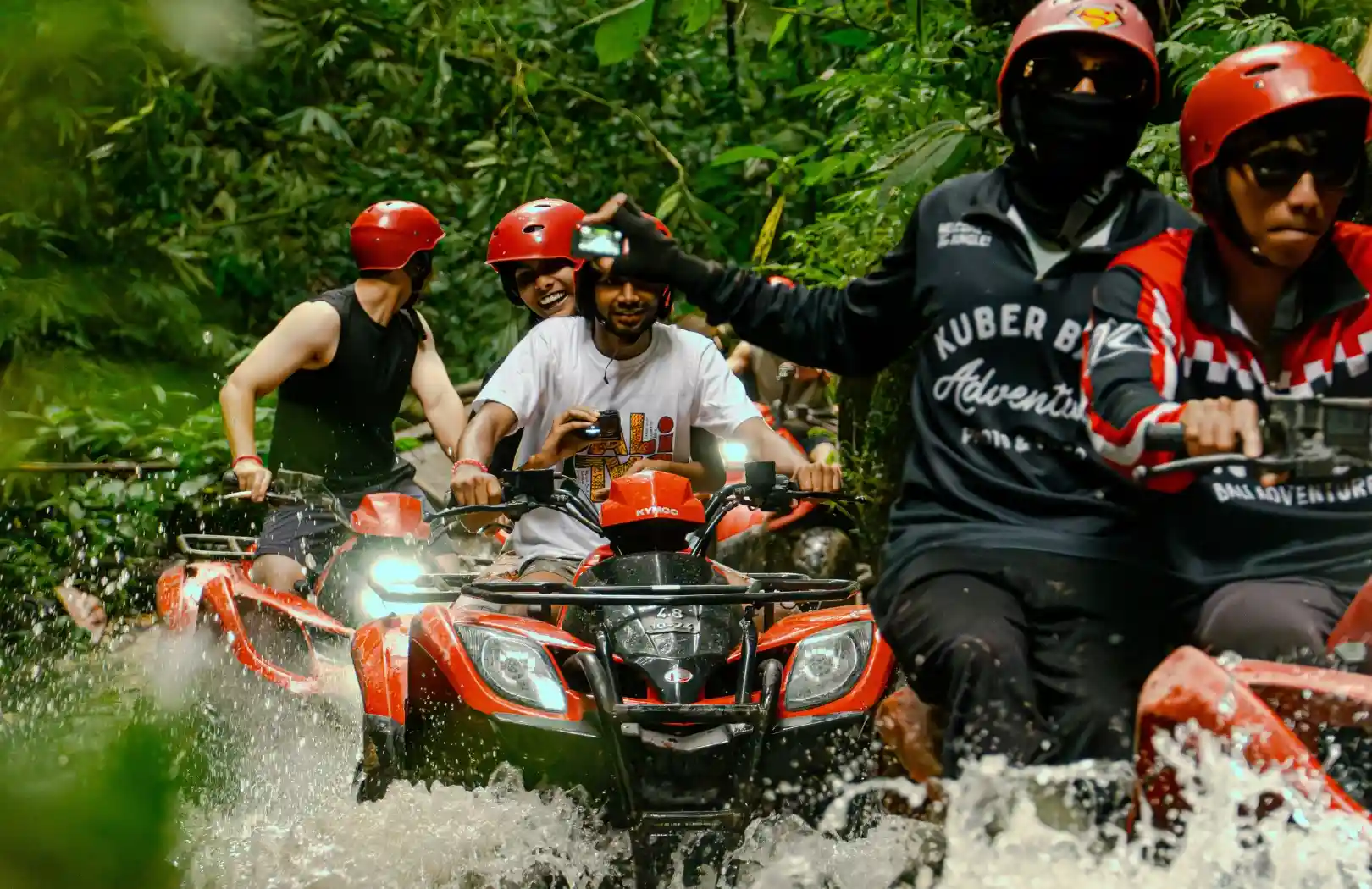 Ubud ATV Adventure: Kuber Quad with Tunnel & Waterfall