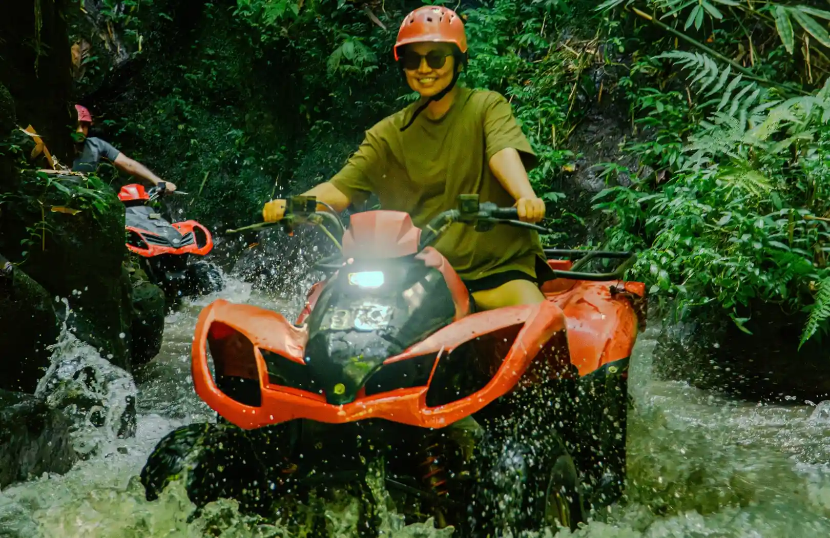 Ubud ATV Adventure: Kuber Quad with Tunnel & Waterfall