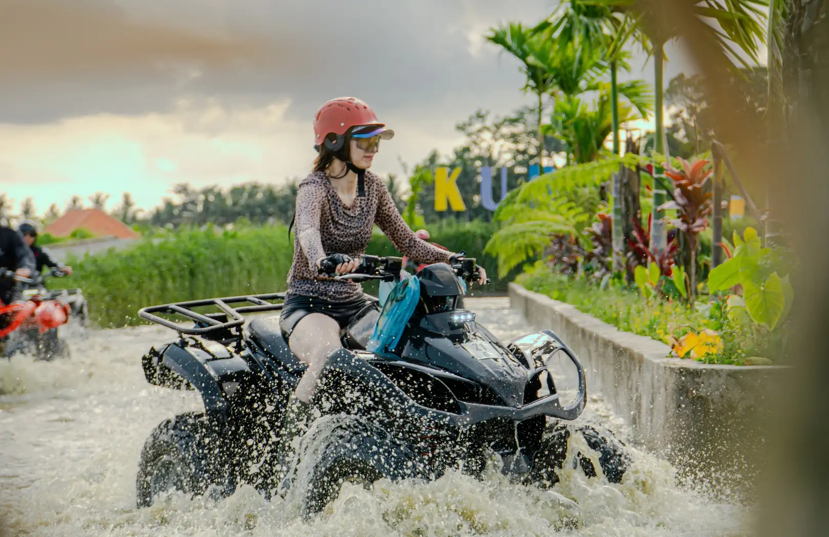 Ubud ATV Adventure: Kuber Quad with Tunnel & Waterfall