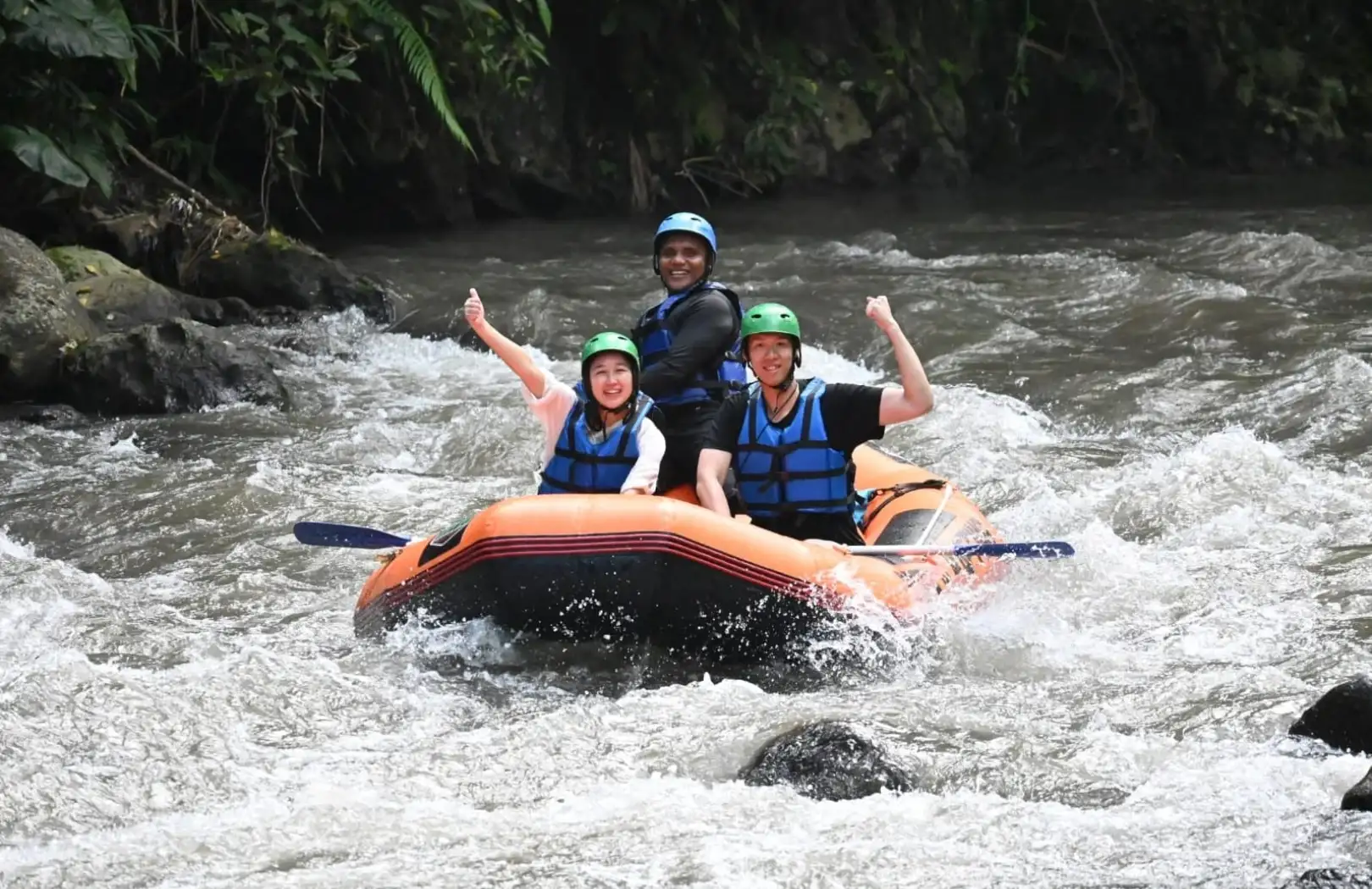 Green Bali Rafting Tour With Hotel Transfer