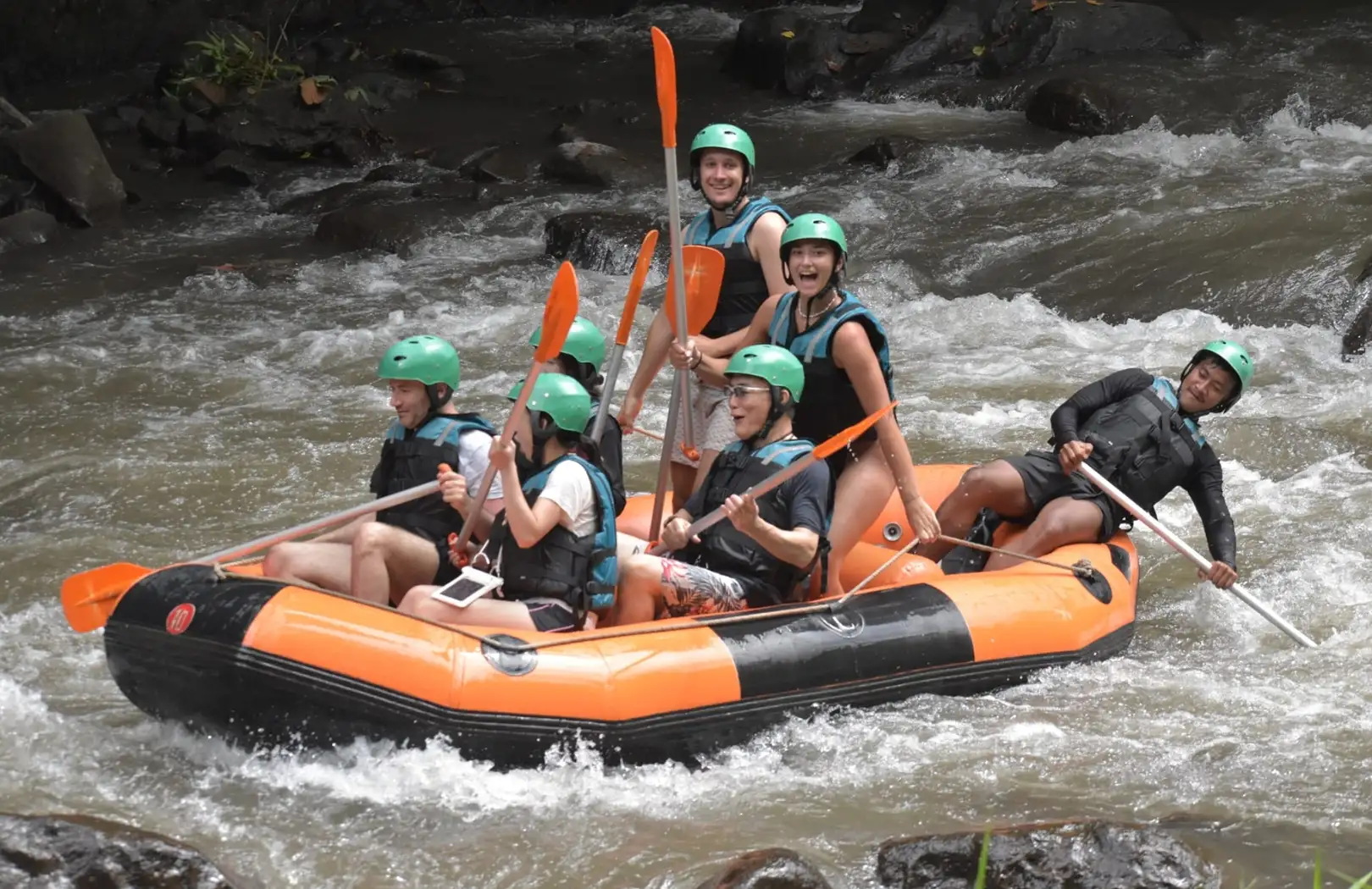 Green Bali Rafting Tour With Hotel Transfer
