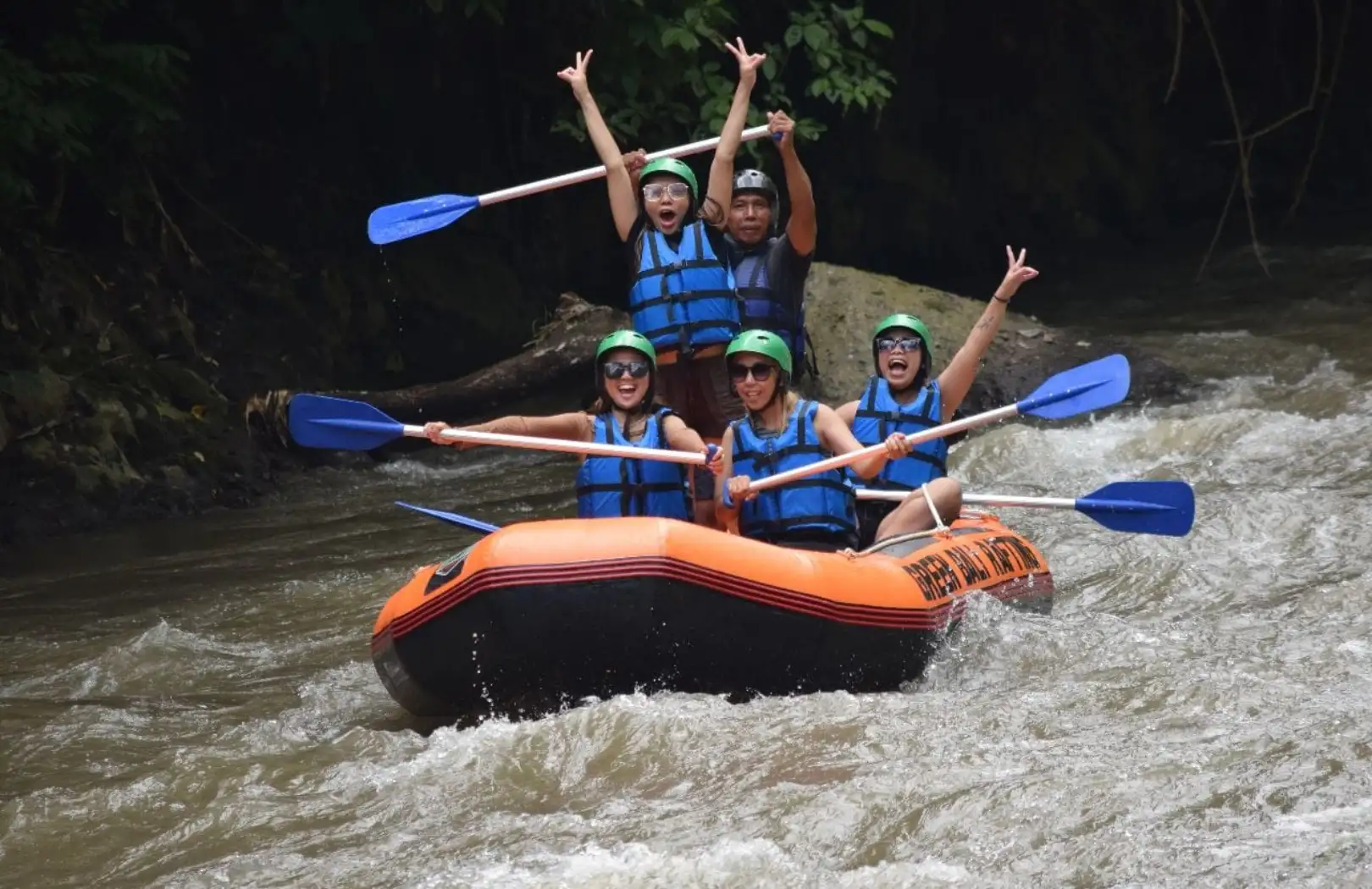 Green Bali Rafting Tour With Hotel Transfer