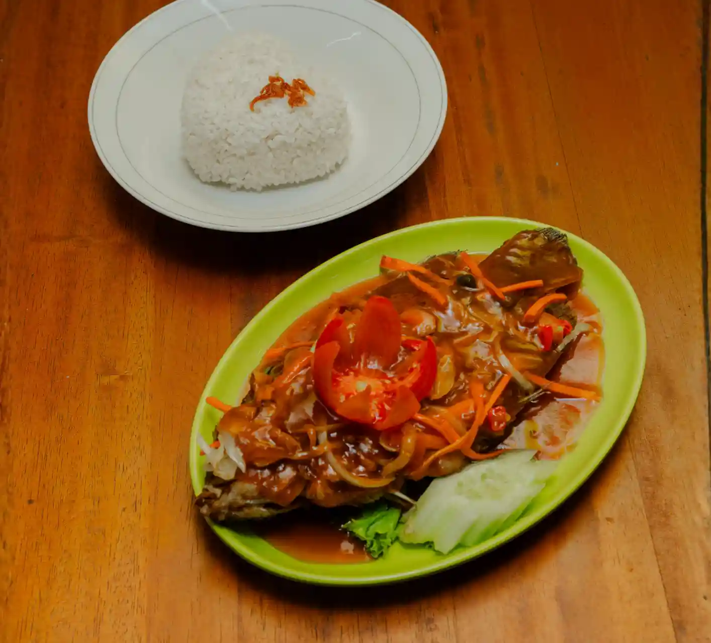 Gurame Pedas Asam Manis
