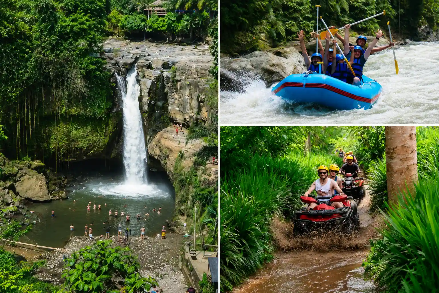 RAFTING + ATV RIDE + TEGENUNG WATERFALL