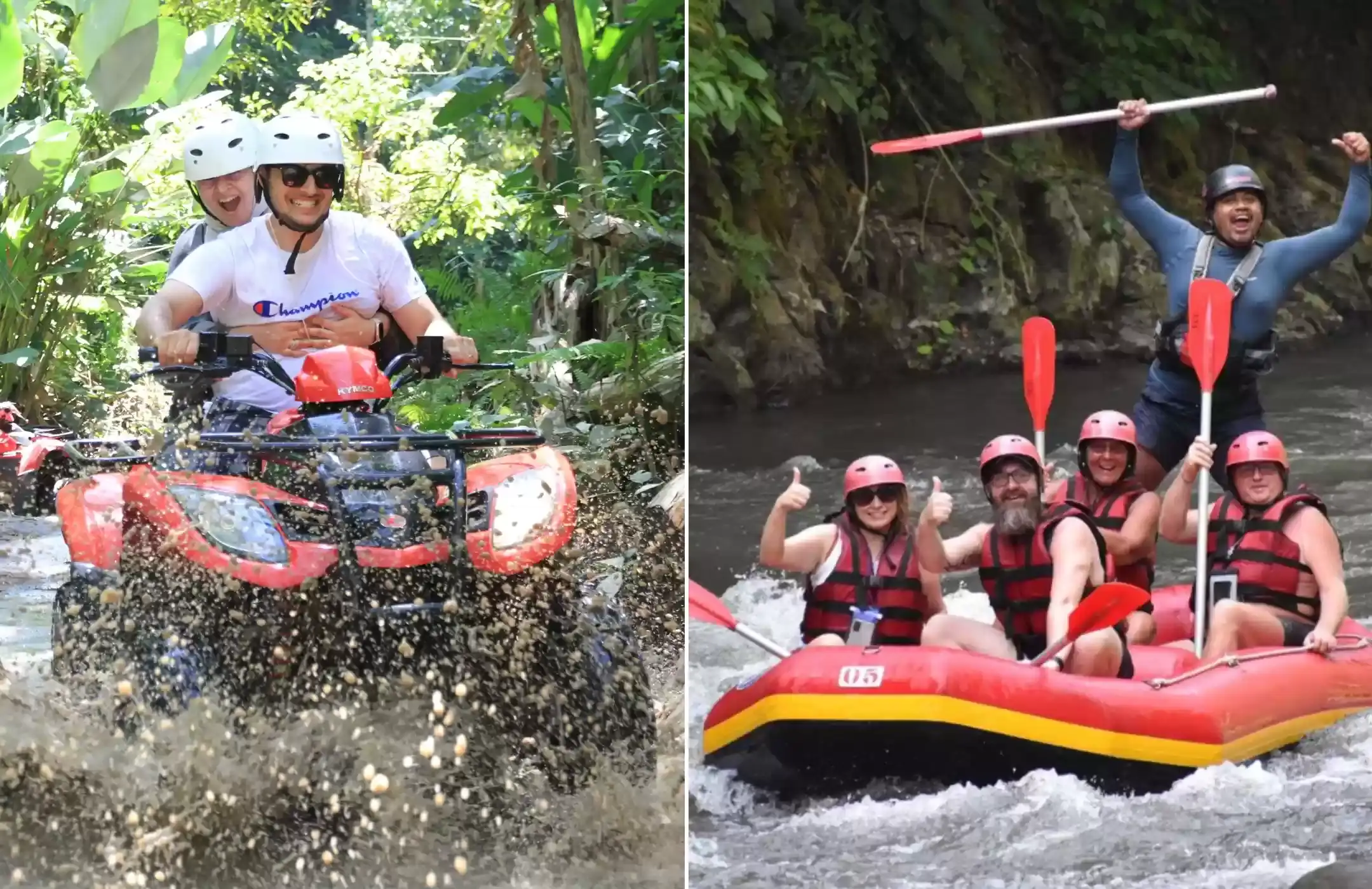 Bali ATV and White Water Rafting