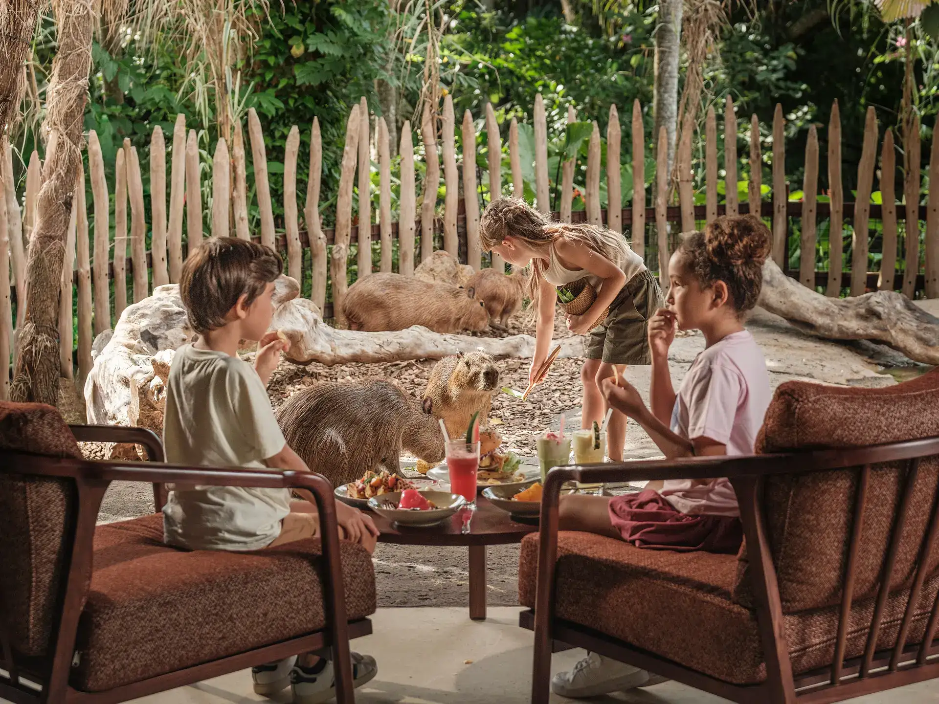 Brunch with Capybara