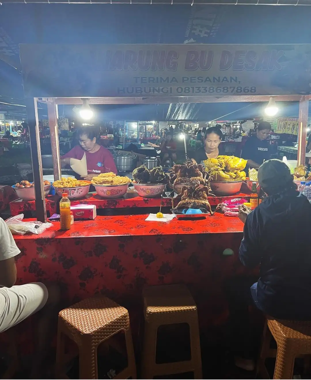 Ubud Authentic Night Market and Kecak Fire Dance Half Day Tour