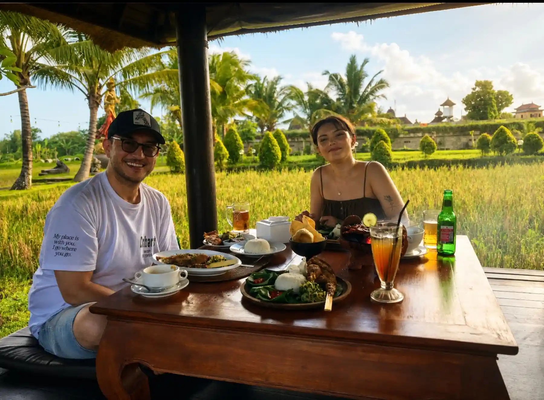 Authentic Bali Dining Experience in the Rice Fields – Discover Bali with Iwes Bali