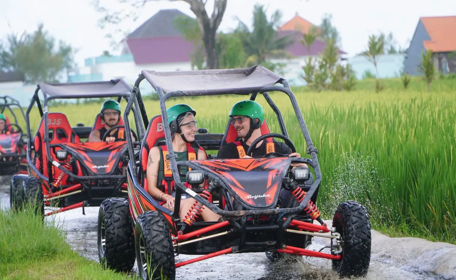 UTV Buggy Ubud Through Waterfall and Tunnel