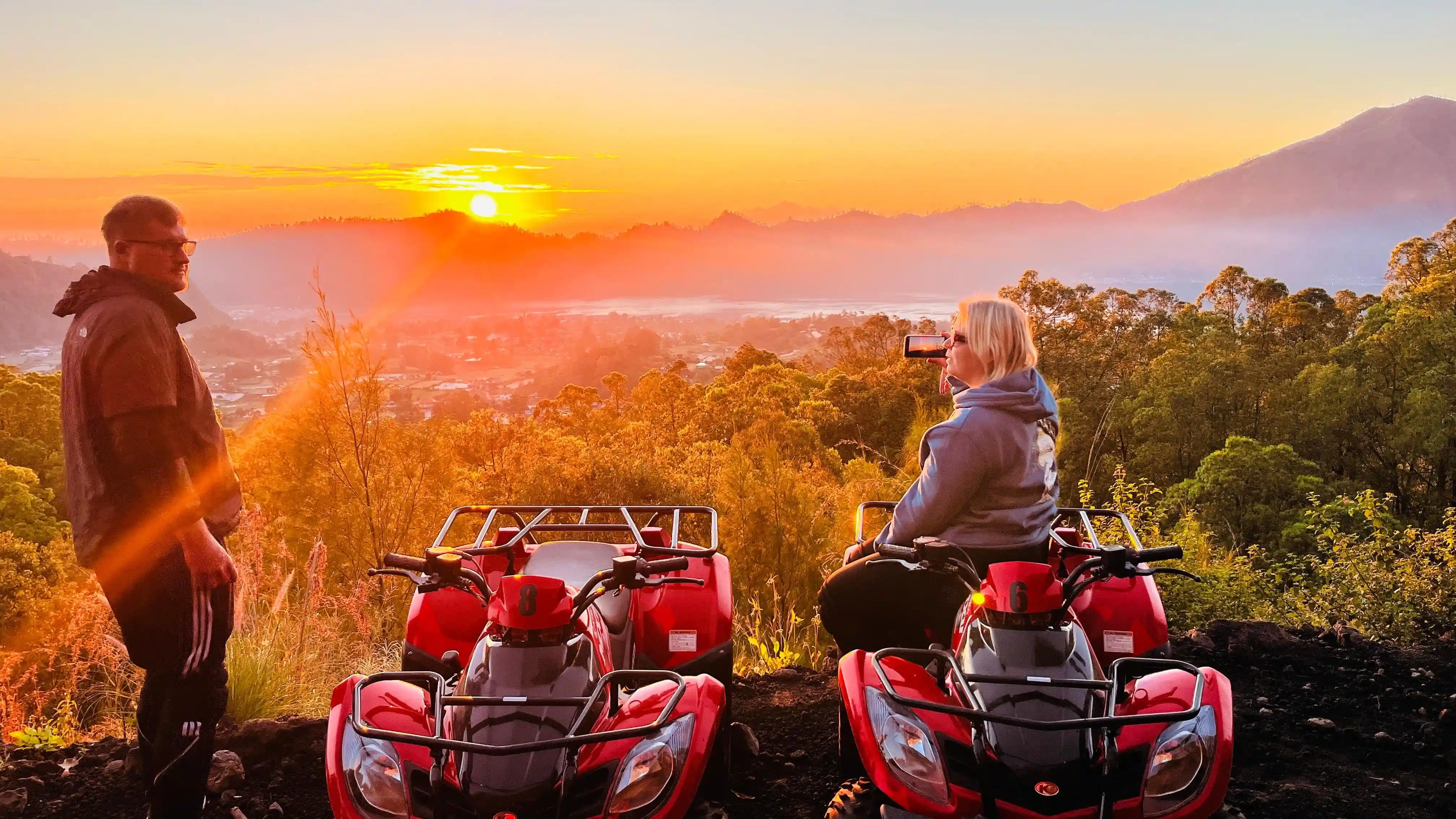 Mount Batur Sunrise Trekking + ATV Quad Bike
