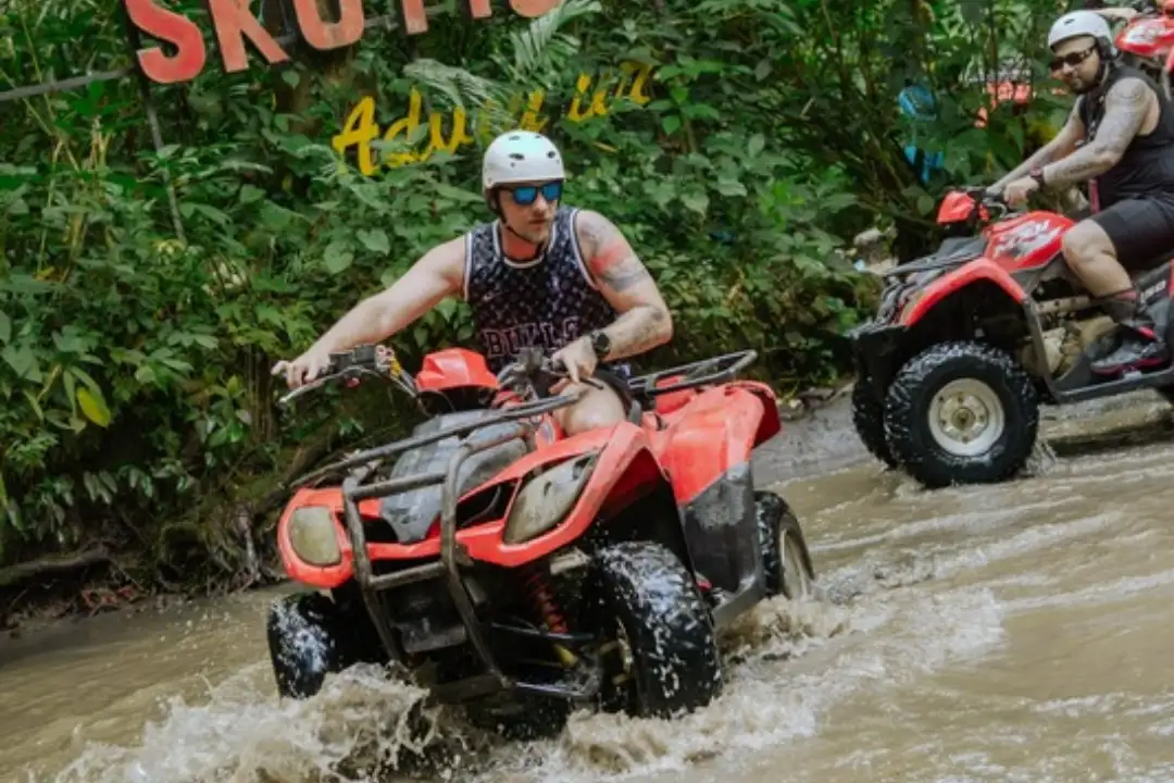 ATV Jungle Ride and River Rafting Bali
