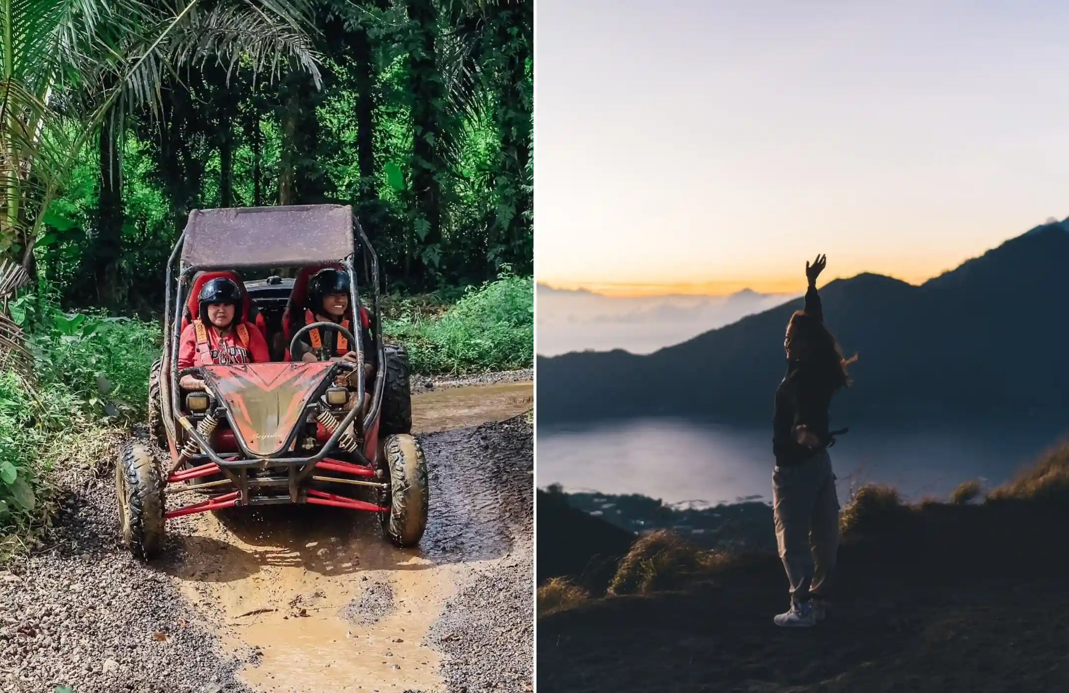 Bali Buggy Adventure & Mount Batur Sunrise Trekking Tour