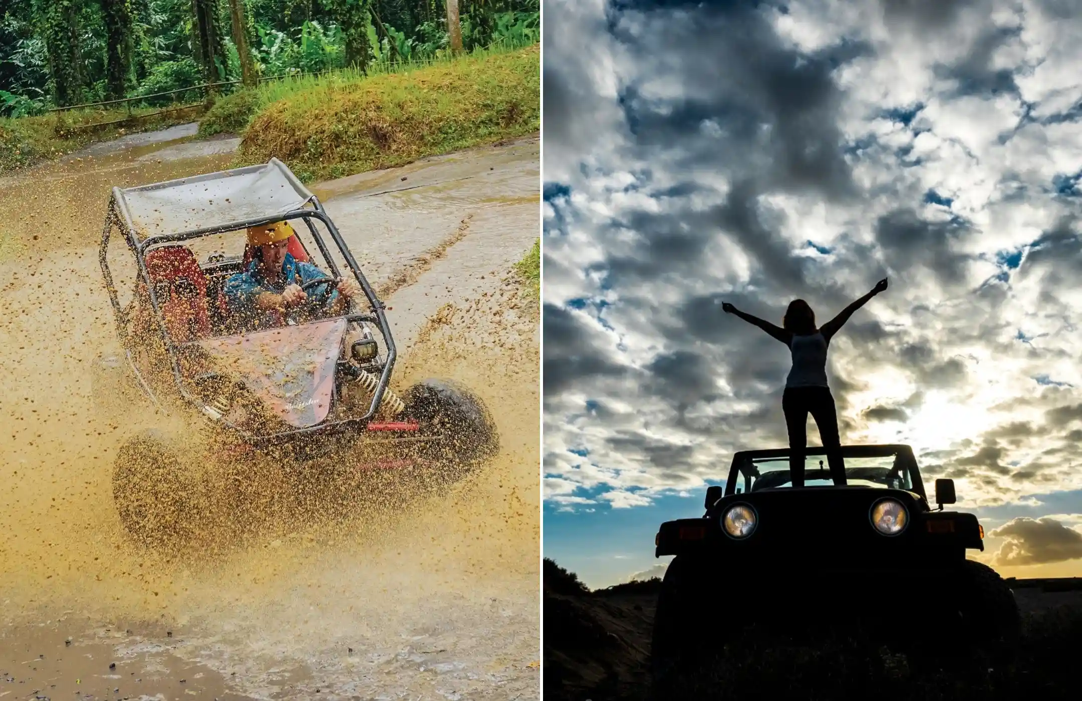 Bali Buggy Adventure & Mount Batur Sunrise Jeep Tour