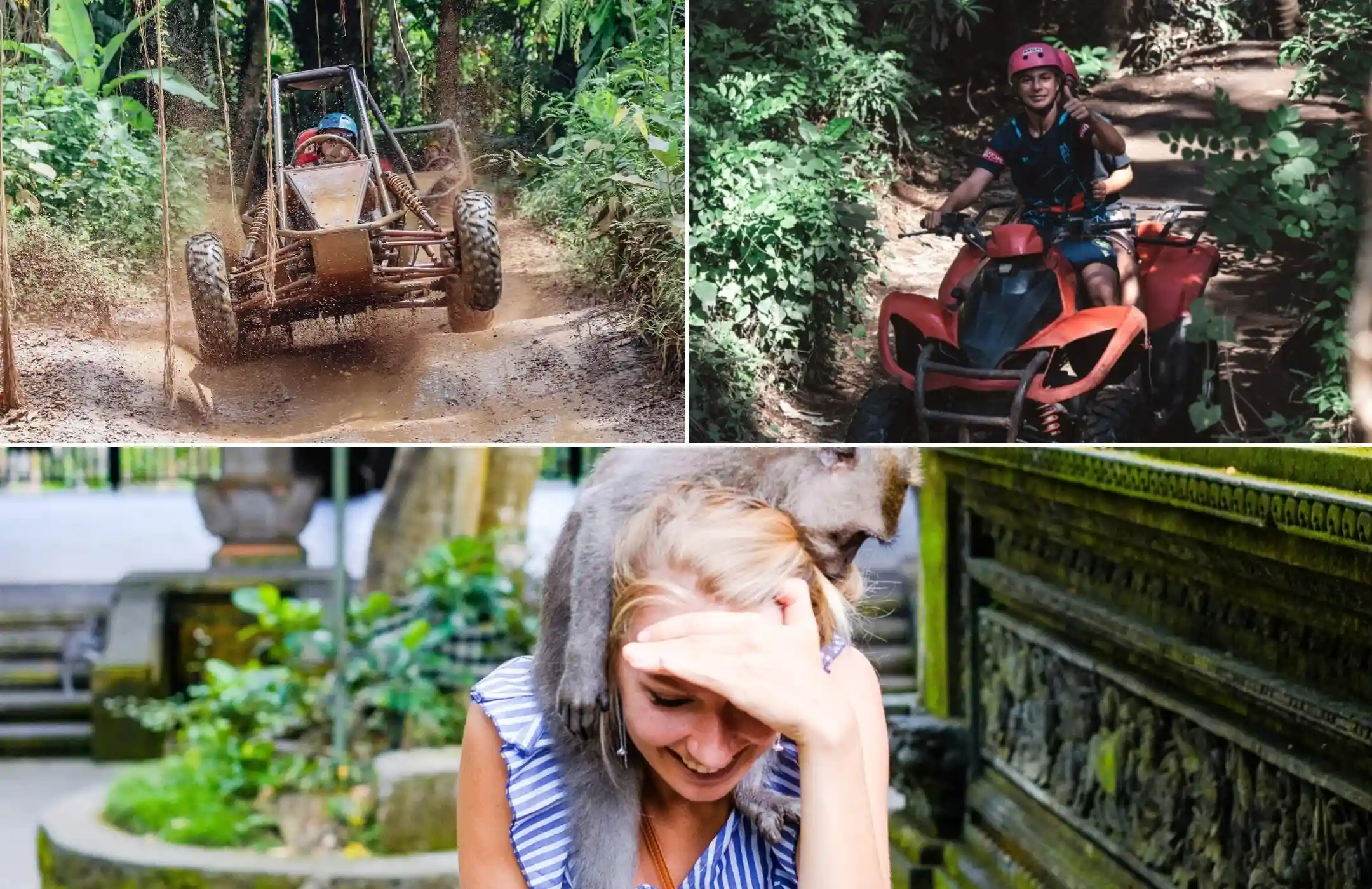 Bali Buggy Adventure, ATV Quad Bike & Sacred Monkey Forest Tour