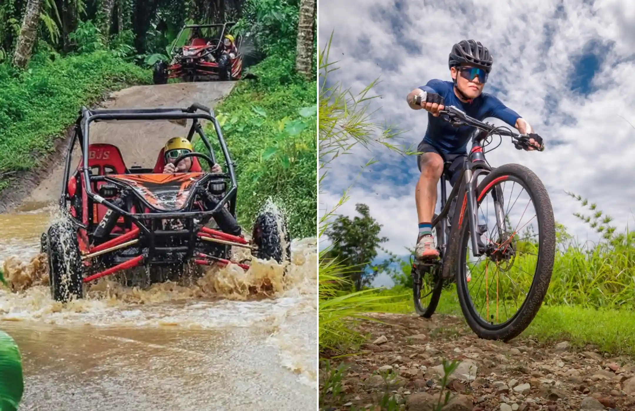 Bali Buggy Adventure & Downhill Countryside Cycling Tour