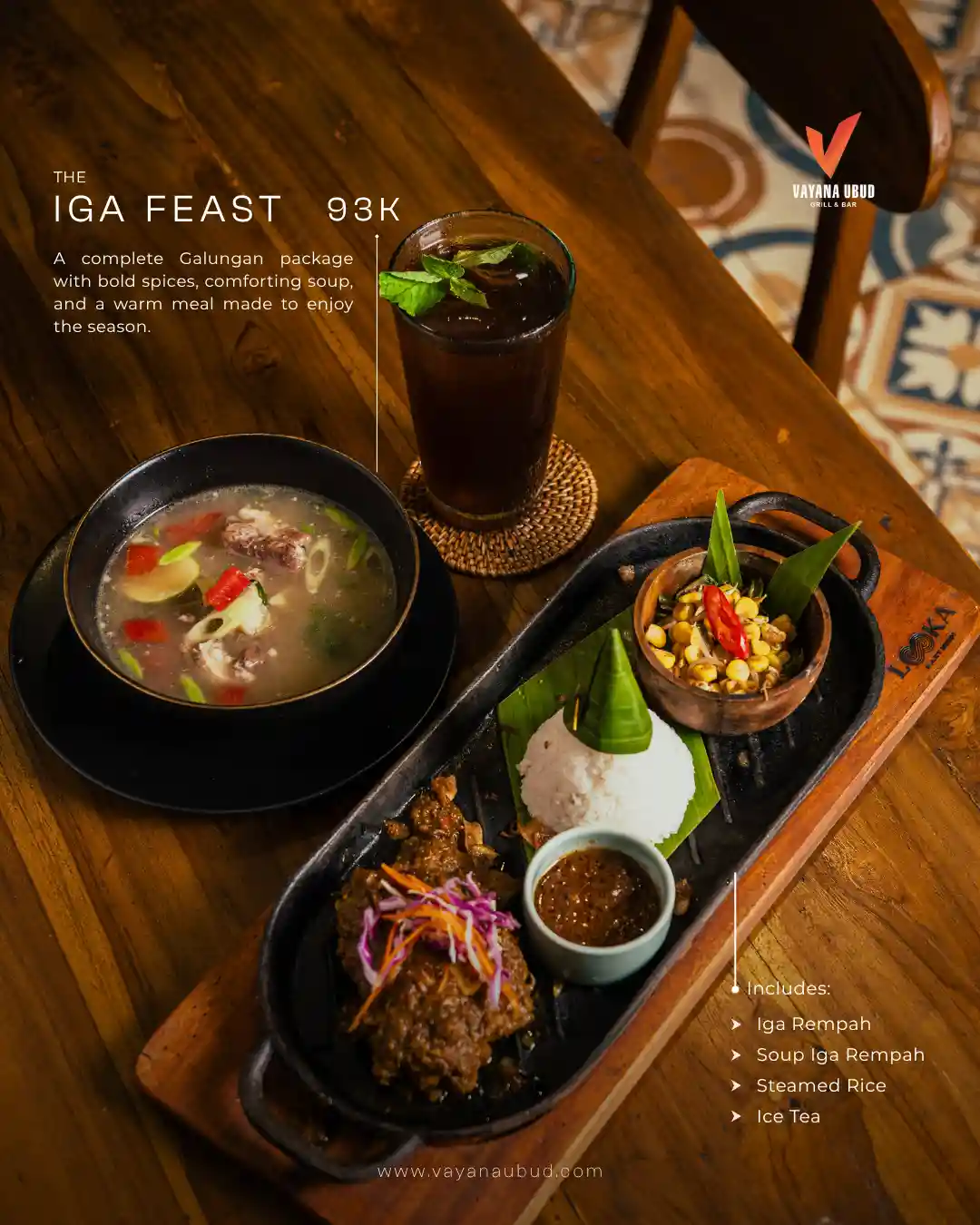 Galungan Special Set Menu0