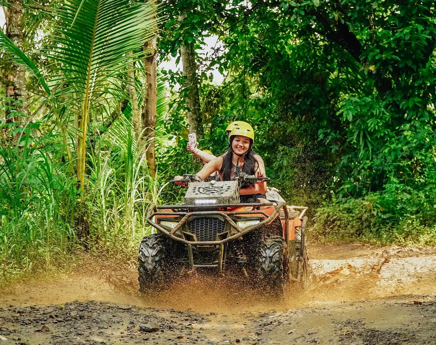 Bali ATV Ride, Monkey Forest & Jungle Swing Experience