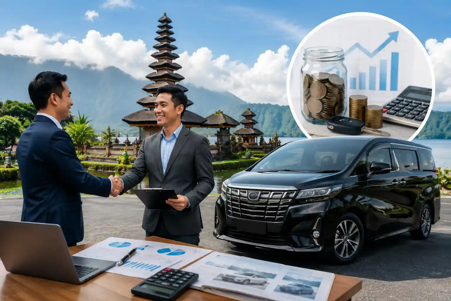 Efisiensi Anggaran Operasional: Mengapa Sewa Mobil Bulanan Lebih Menguntungkan Bagi Perusahaan di Bali dibanding Beli Baru