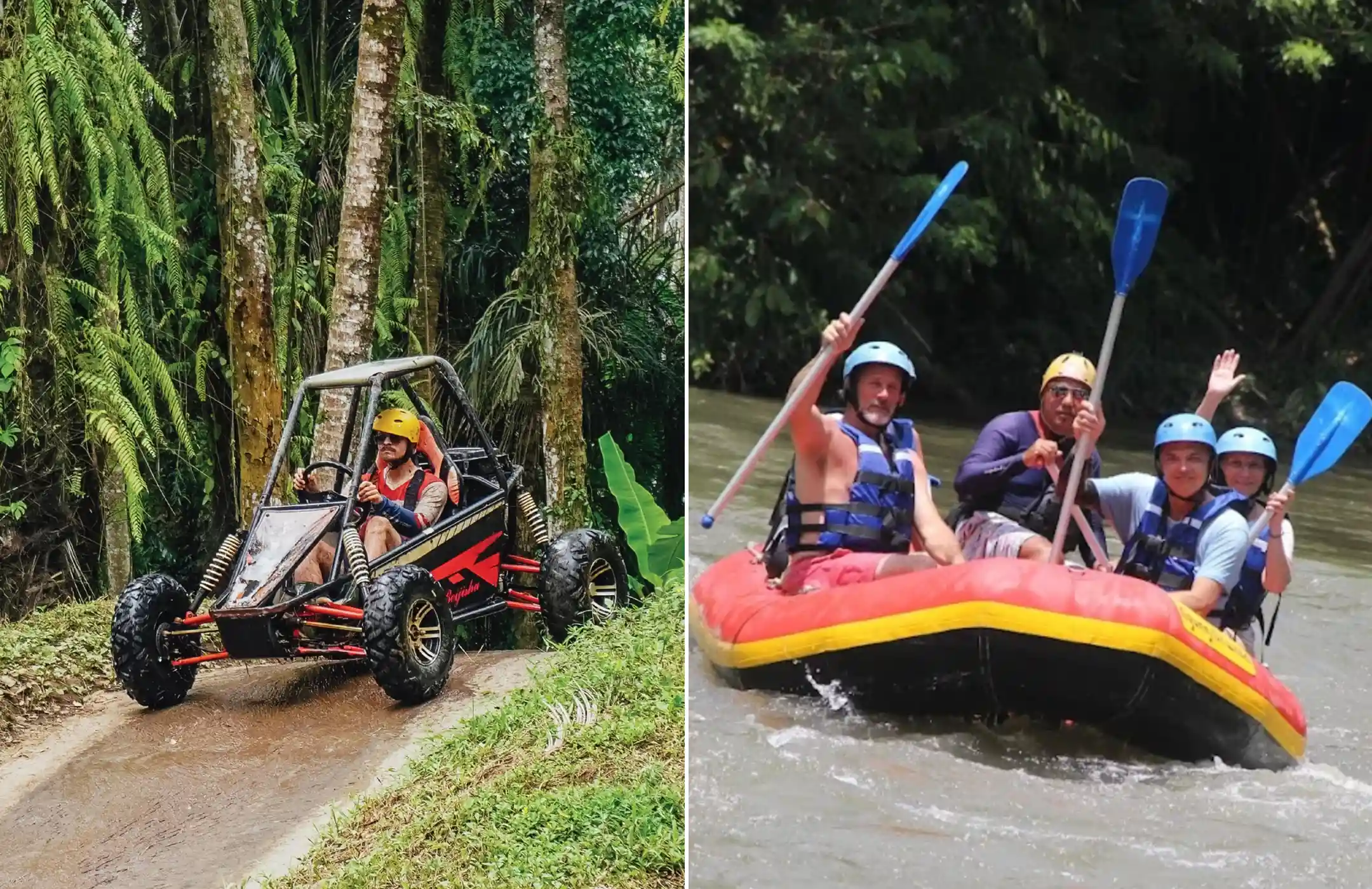 Buggy Adventure & White Water Rafting Experience