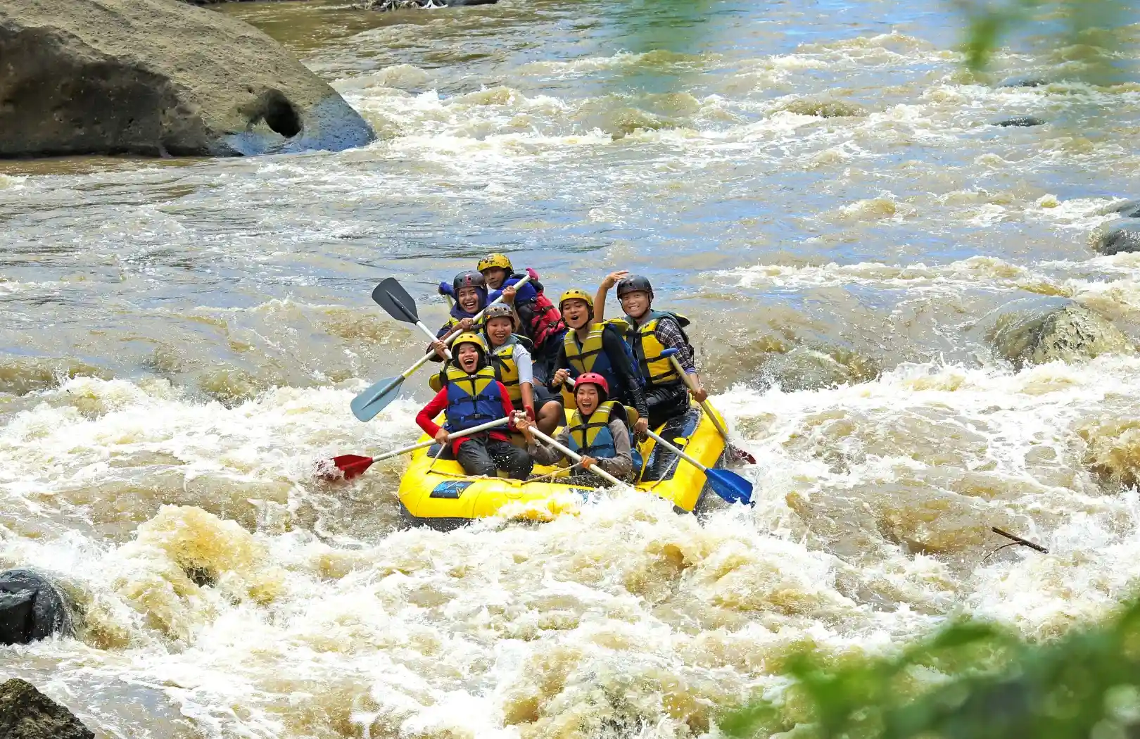 ATV Quad Bike And White Water Rafting