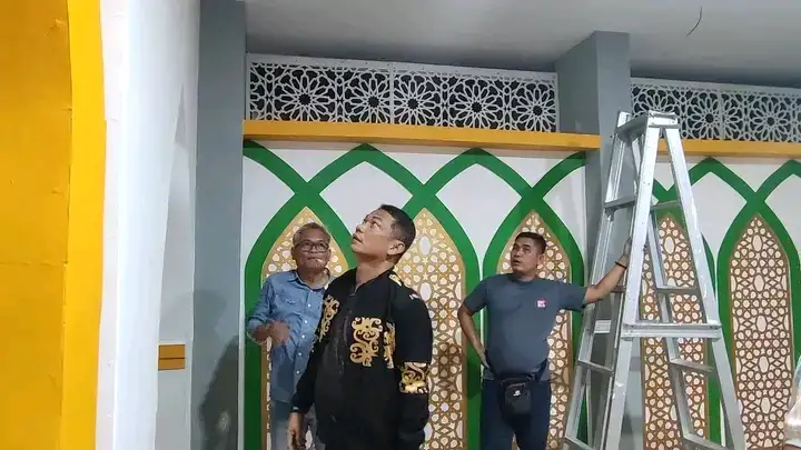Kadis PUPR Rohil Tinjau Kesiapan Stand MTQ XLIV Sampai Malam Hari, Pastikan Siap Sambut Acara   