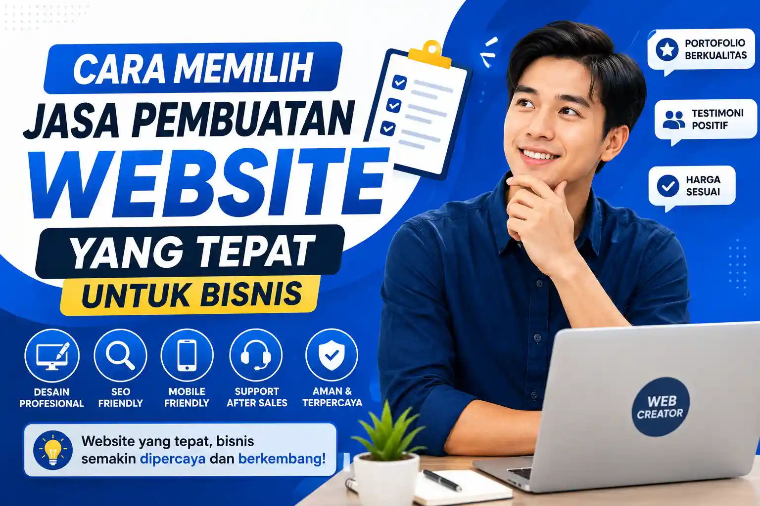 Cara Memilih Jasa Pembuatan Website yang Tepat untuk Bisnis