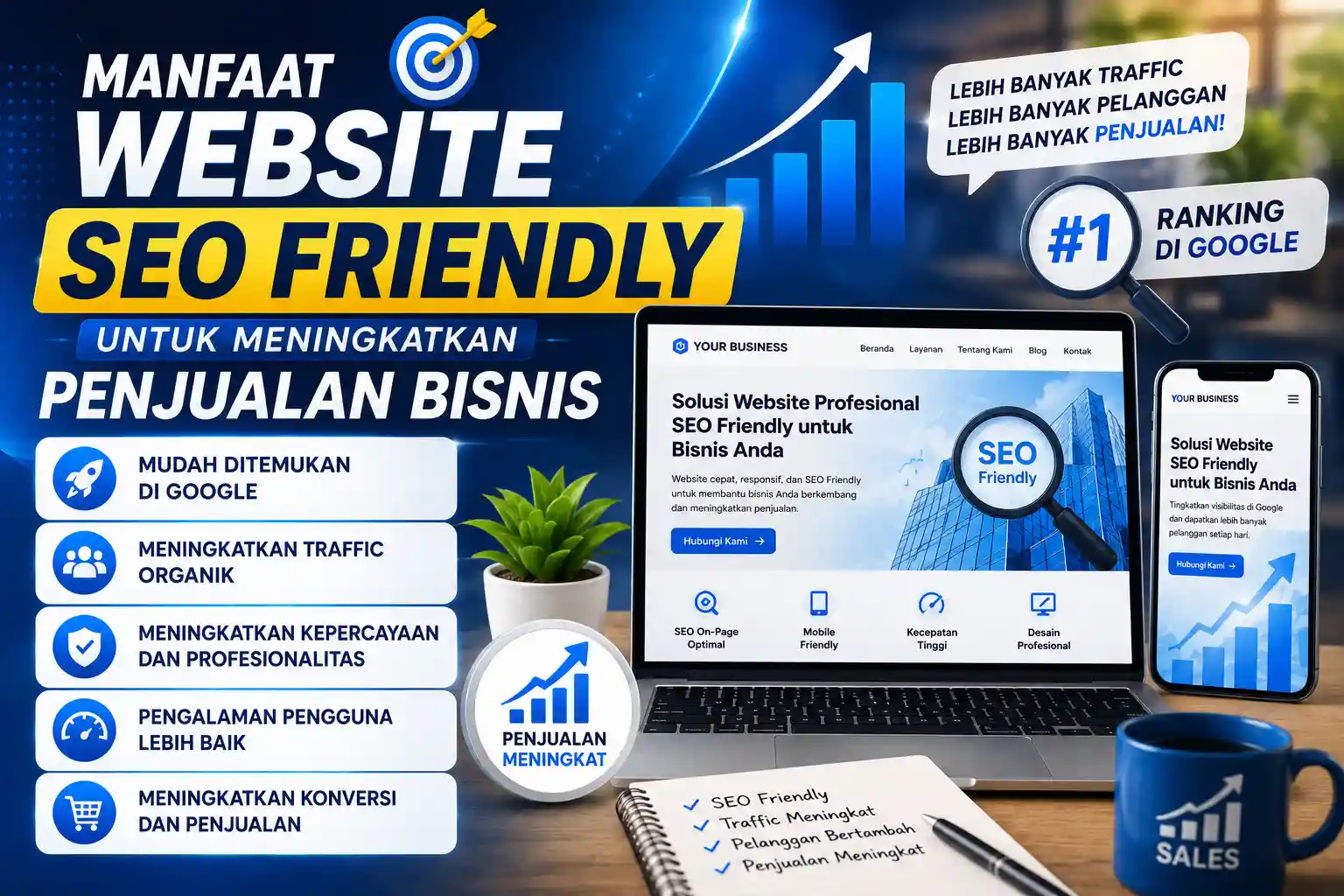 Manfaat Website SEO Friendly untuk Meningkatkan Penjualan Bisnis