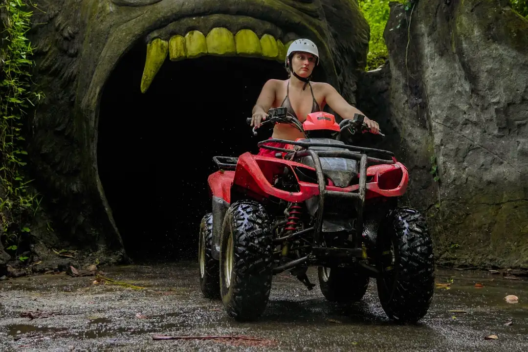 ATV 250cc Through Jungle and Waterfall