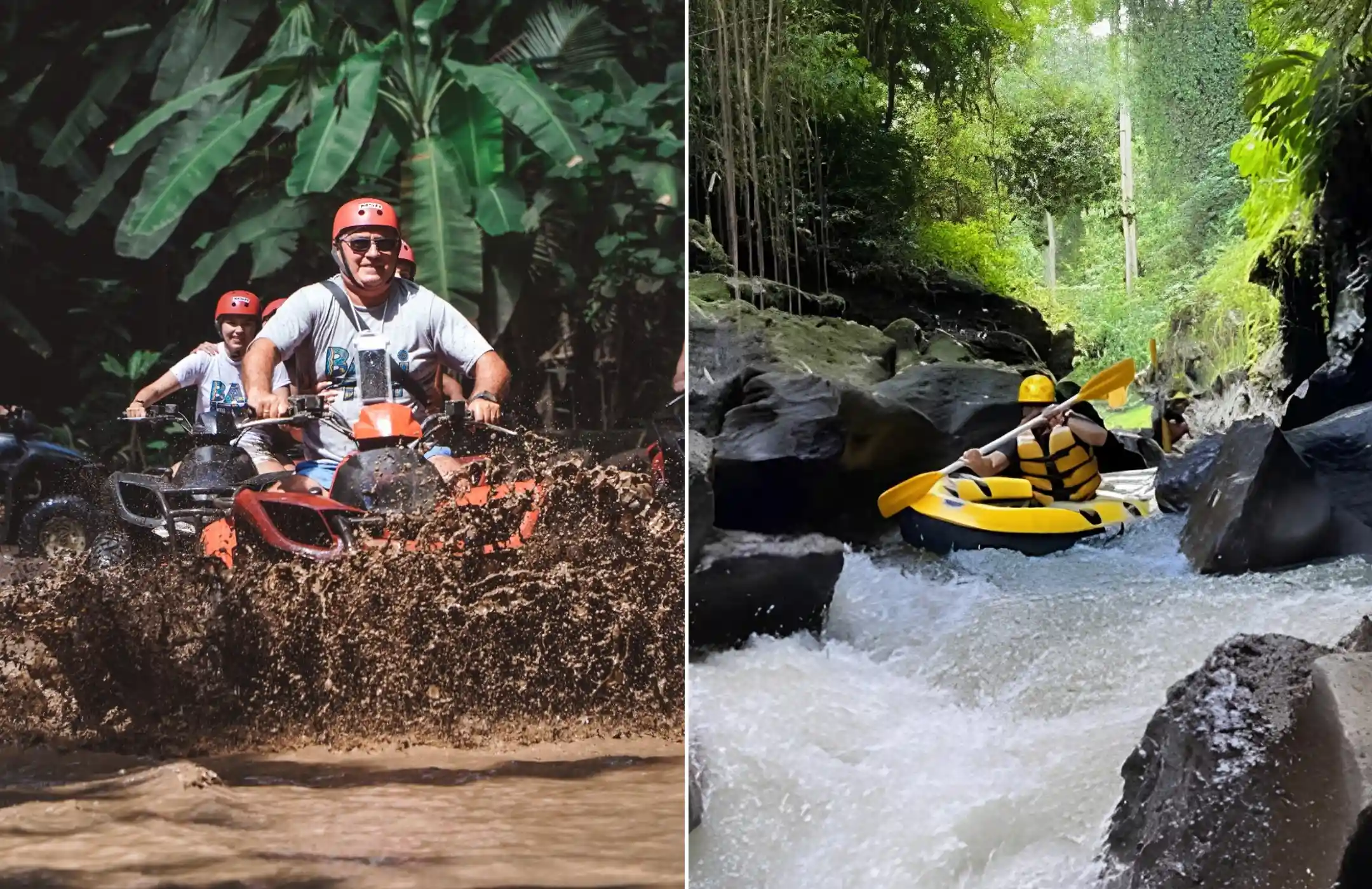 Ubud Quad Bike and River Tubing Tour