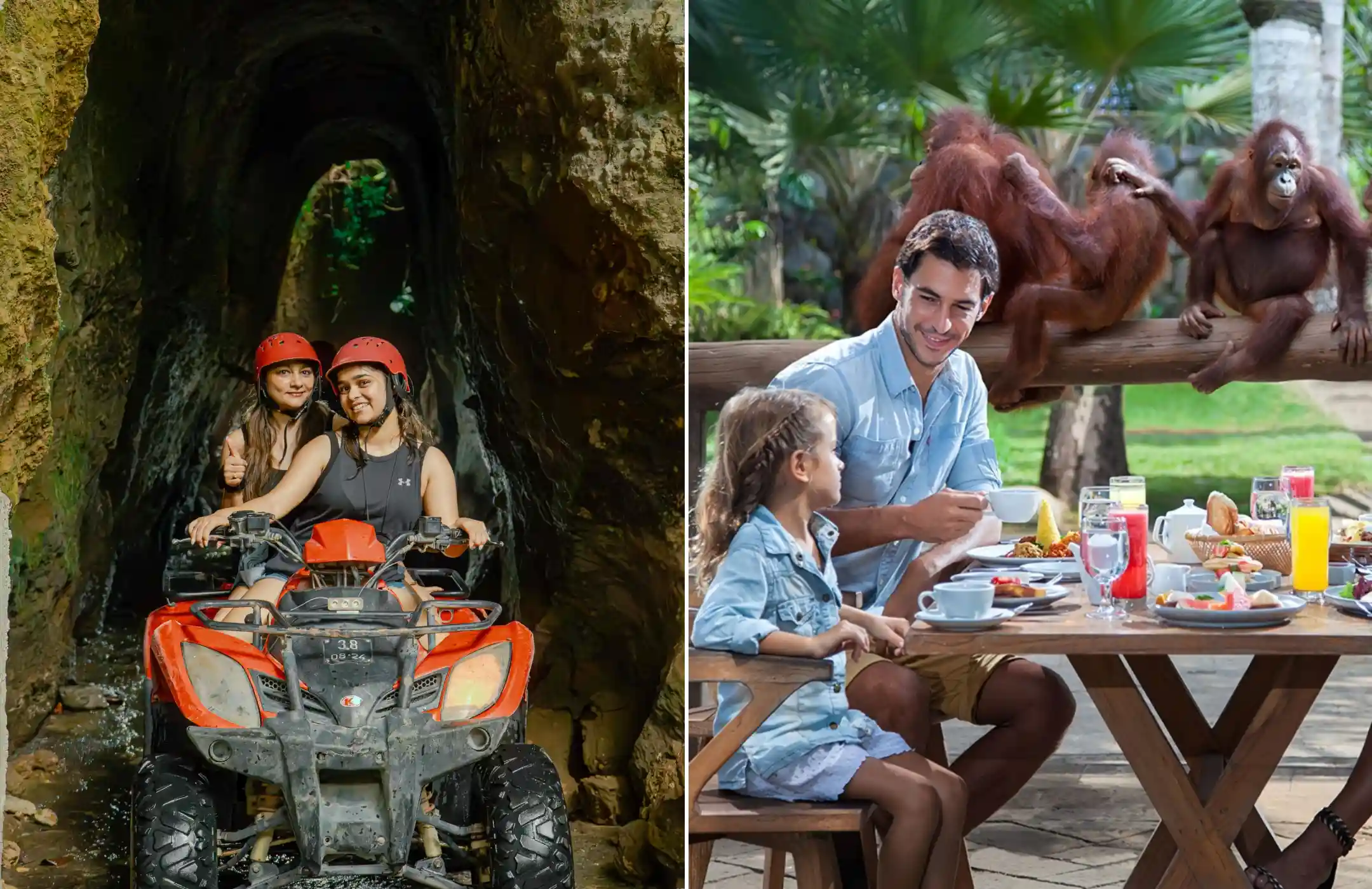 Ubud Quad Bike & Breakfast with Orangutans Tour