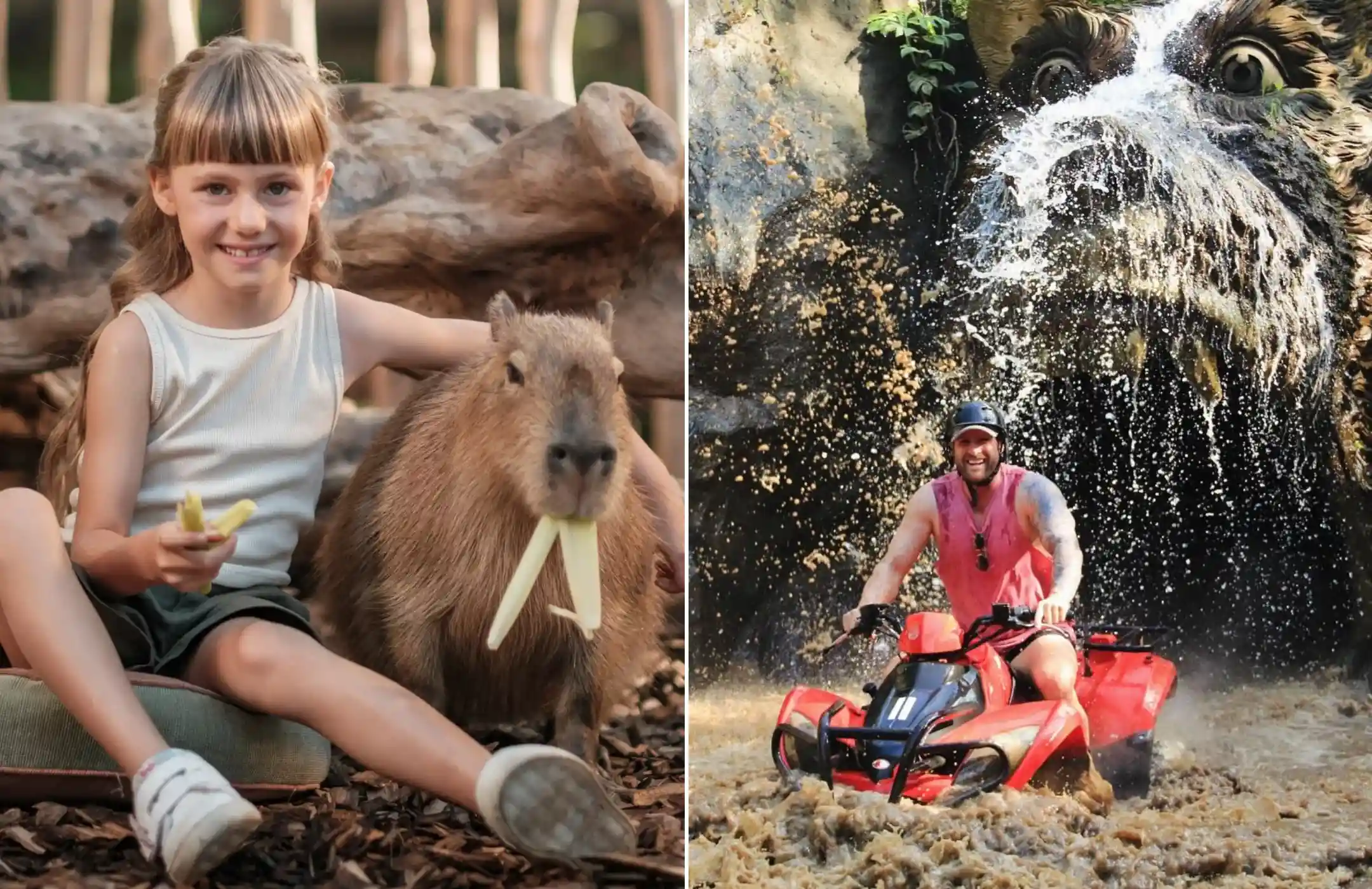 Ubud Quad Bike & Brunch with Capybara Tour