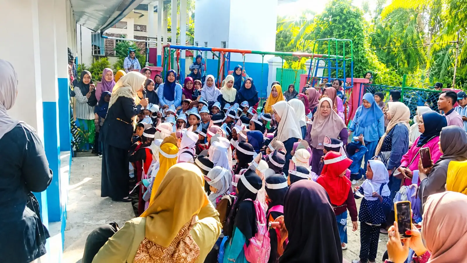 Suasana Hari Pertama Masuk Sekolah, TK Islam Ummi Kamaliyah Sambut 88 Murid Baru Tahun Ajaran 2026–2027